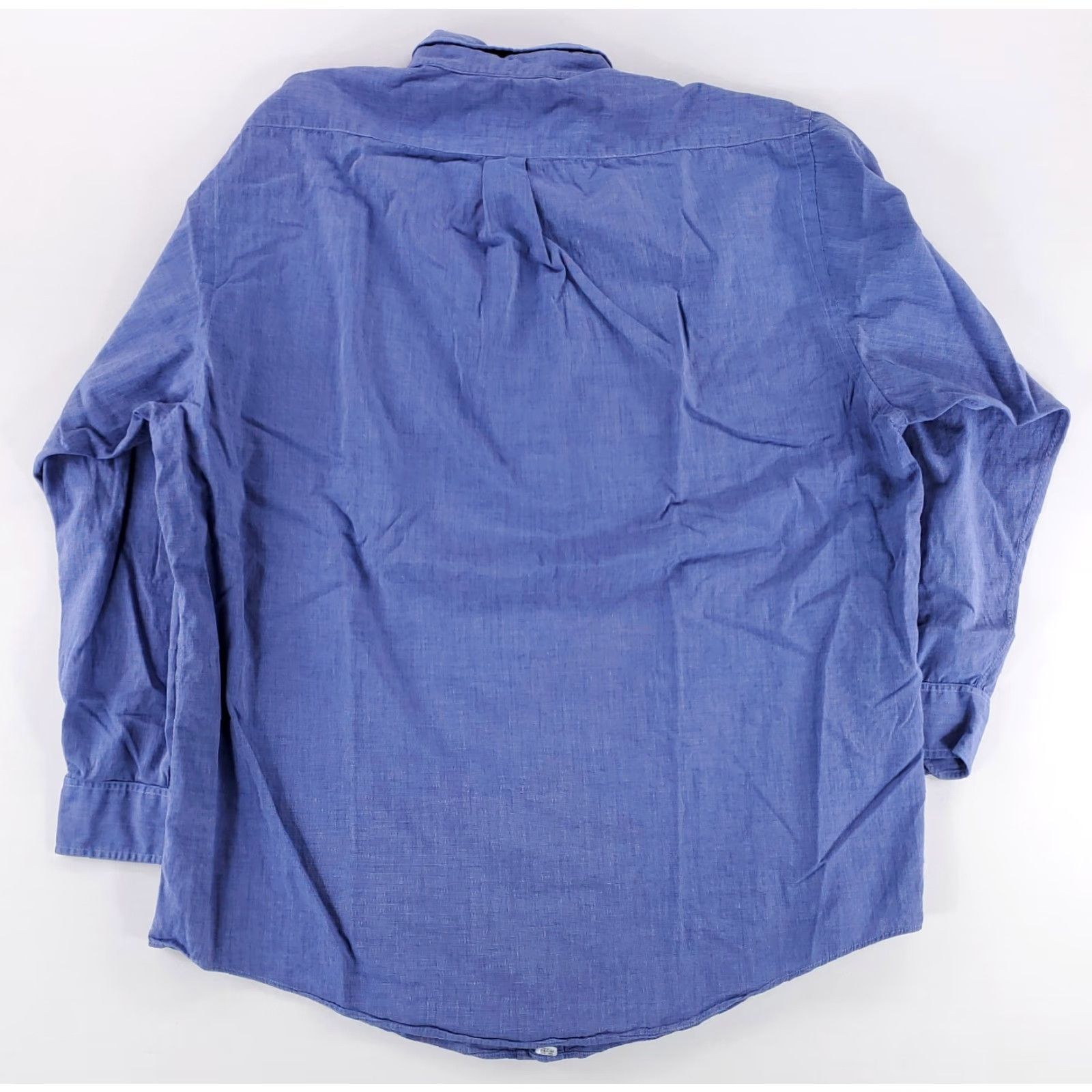 Brooks Brothers Brooks Brothers OCBD Button Down Shirt Blue Made USA Mens 16.5-3 Regular Long Sleeve Collar-Down 16.5 Blue Mens Size US XL / EU 56 / 4 - 3 Thumbnail