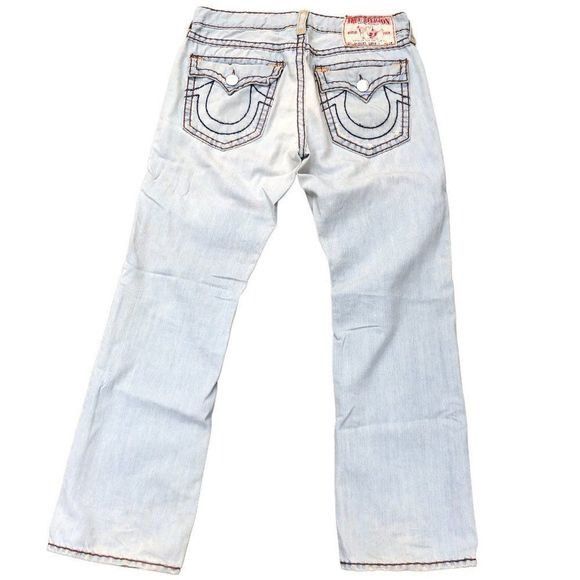 True Religion × Vintage Vintage True Religion Jeans Size 36 RICKY SUPER T Blue RARE Size US 36 / EU 52 - 3 Thumbnail