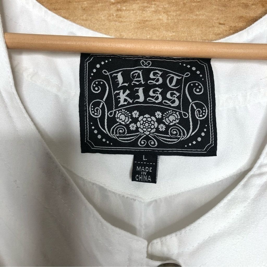 Other Last Kiss microsuede fringed scoop neck lined vest size L Size L / US 10 / IT 46 - 6 Thumbnail