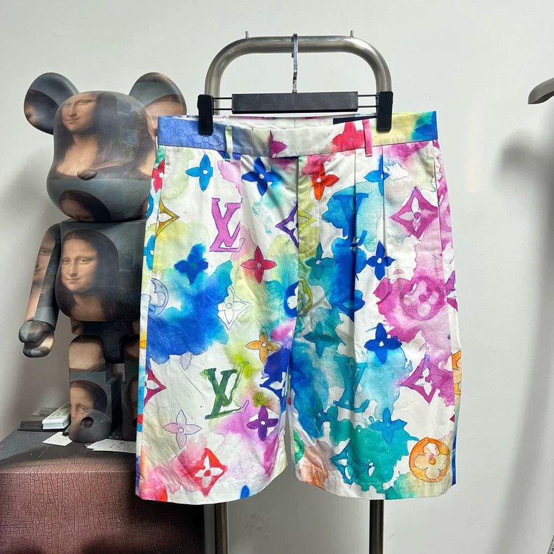 Louis Vuitton Louis Vuitton Fully printed ink shorts 2504-Nextarrow Size US 42 / EU 58 - 1 Thumbnail