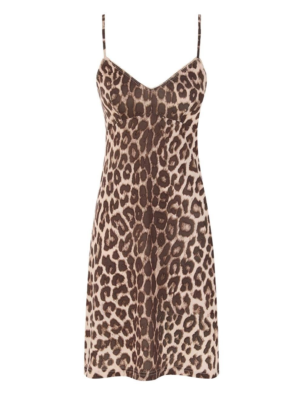 Zimmermann oc11z0925 Illustration Sheath Dress in Leopard Size XS / US 0-2 / IT 36-38 - 7 Thumbnail