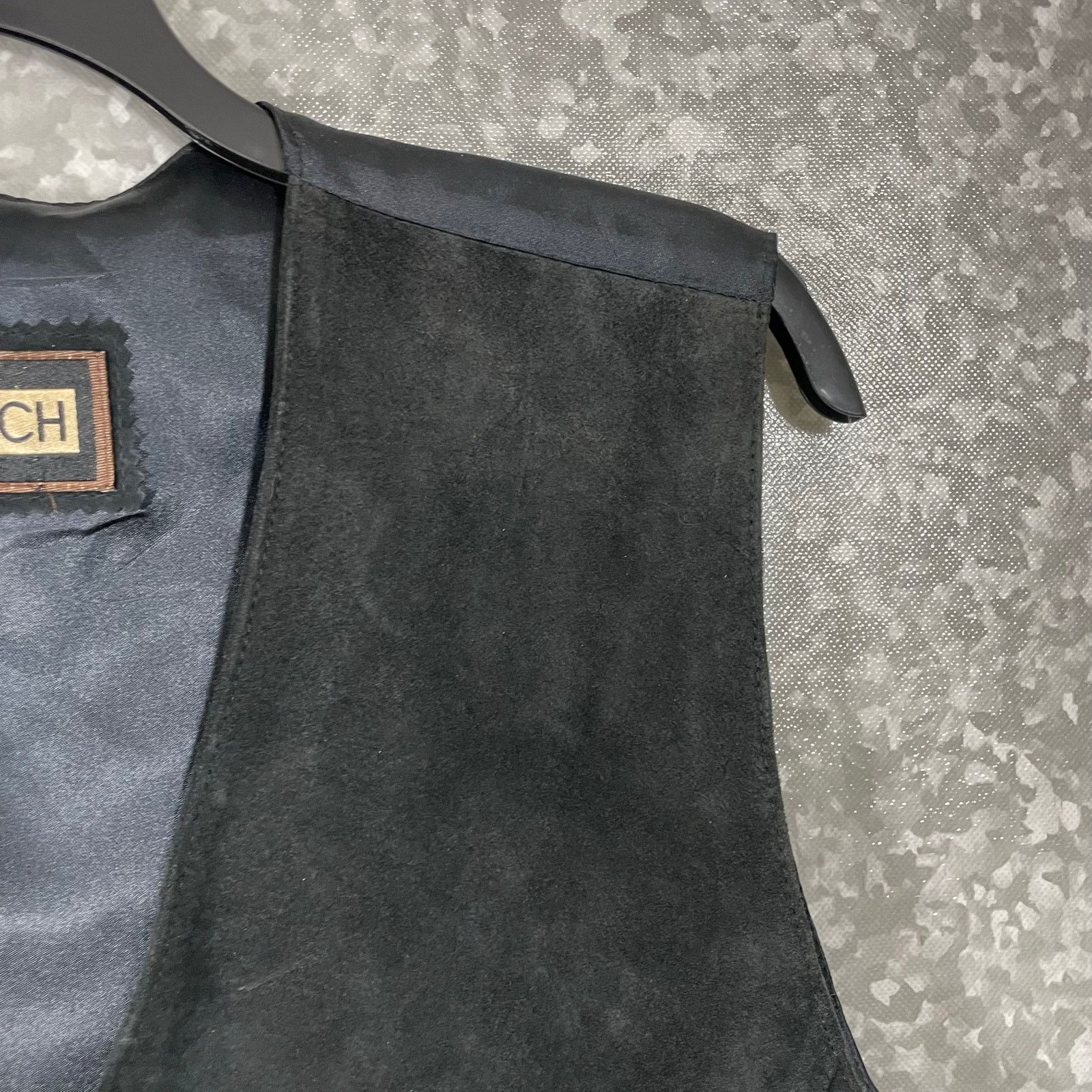 Vintage Vintage 90's Leather Button Front Vest - XL - Western, Biker Size US XL / EU 56 / 4 - 2 Thumbnail