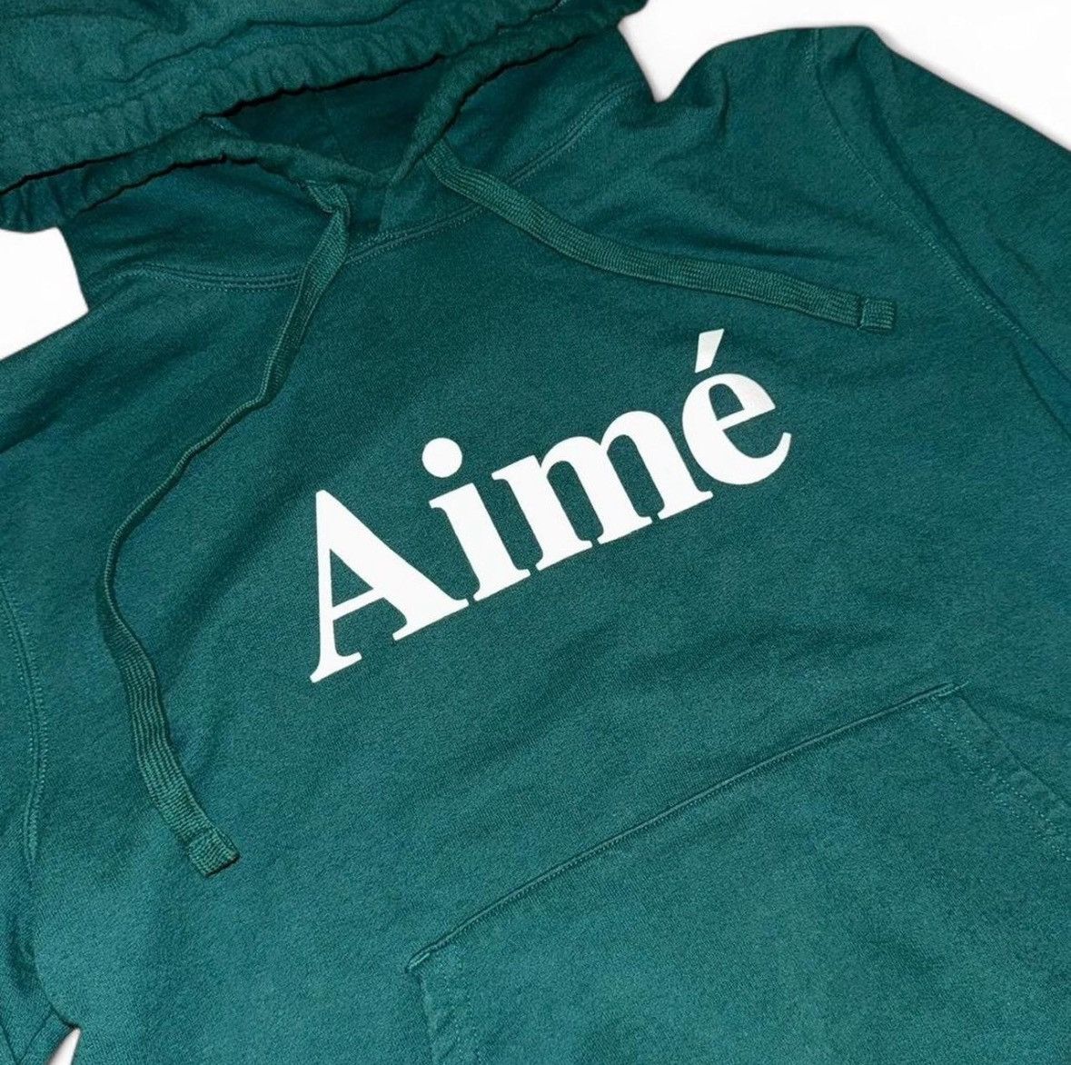 Aime Leon Dore Aime Leon Dore Green Spellout Hoodie Size US S / EU 44-46 / 1 - 2 Thumbnail