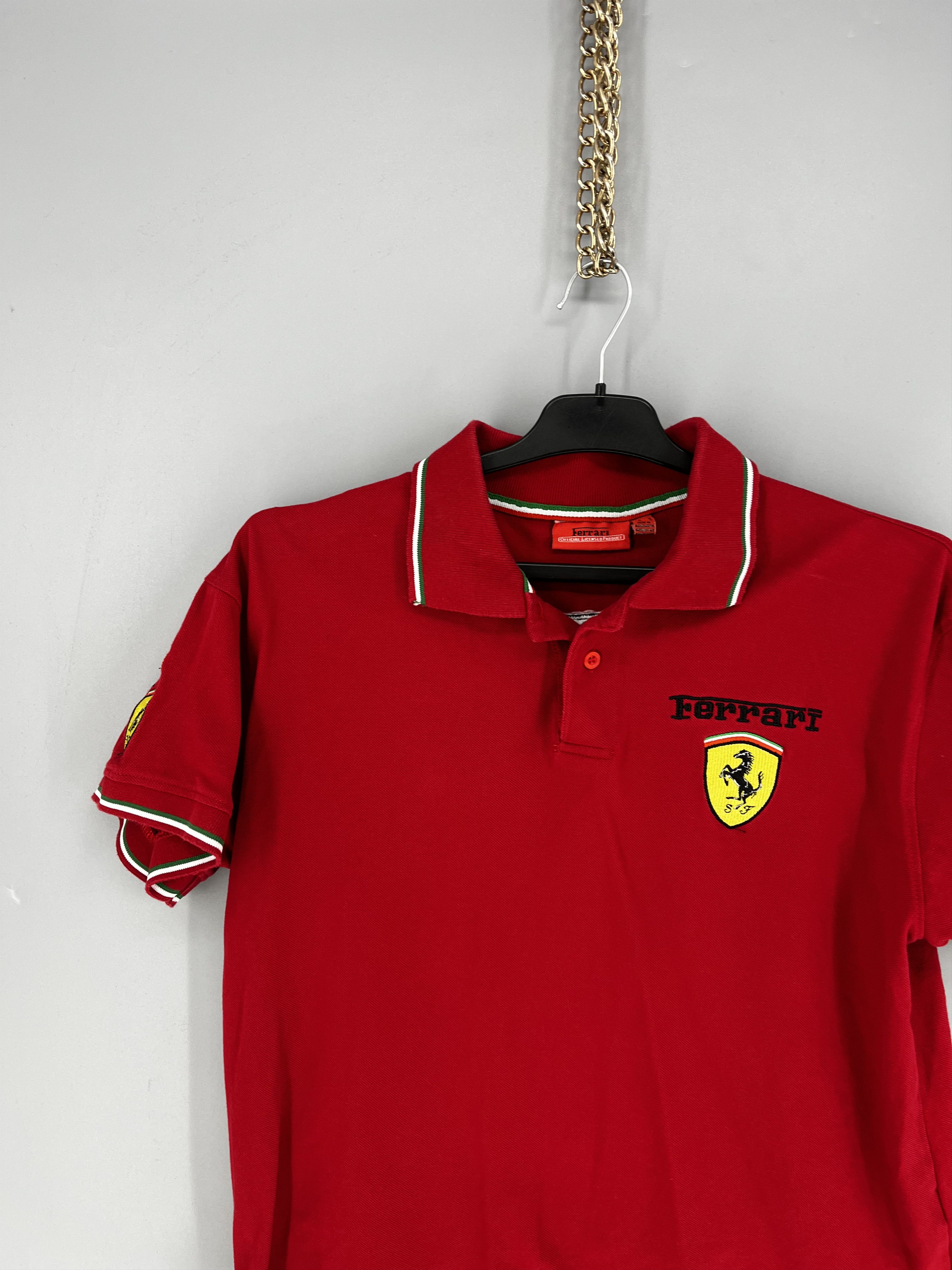 Ferrari FERRARI T SHIRT JERSEY RACING FORMULA ONE SHELL OFFICIAL Size M / US 6-8 / IT 42-44 - 4 Thumbnail