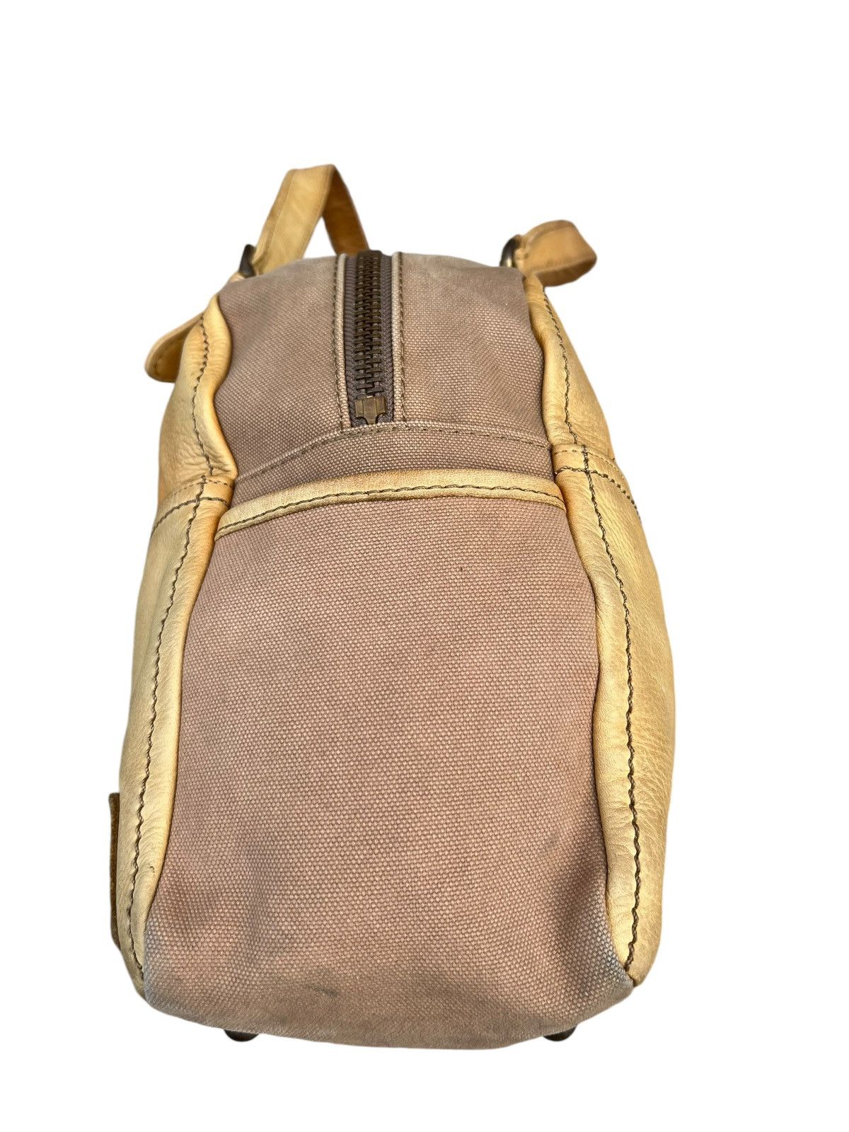 Leather Folna Japan Distressed Sun Faded Patina Leather Bag Size ONE SIZE - 13 Thumbnail
