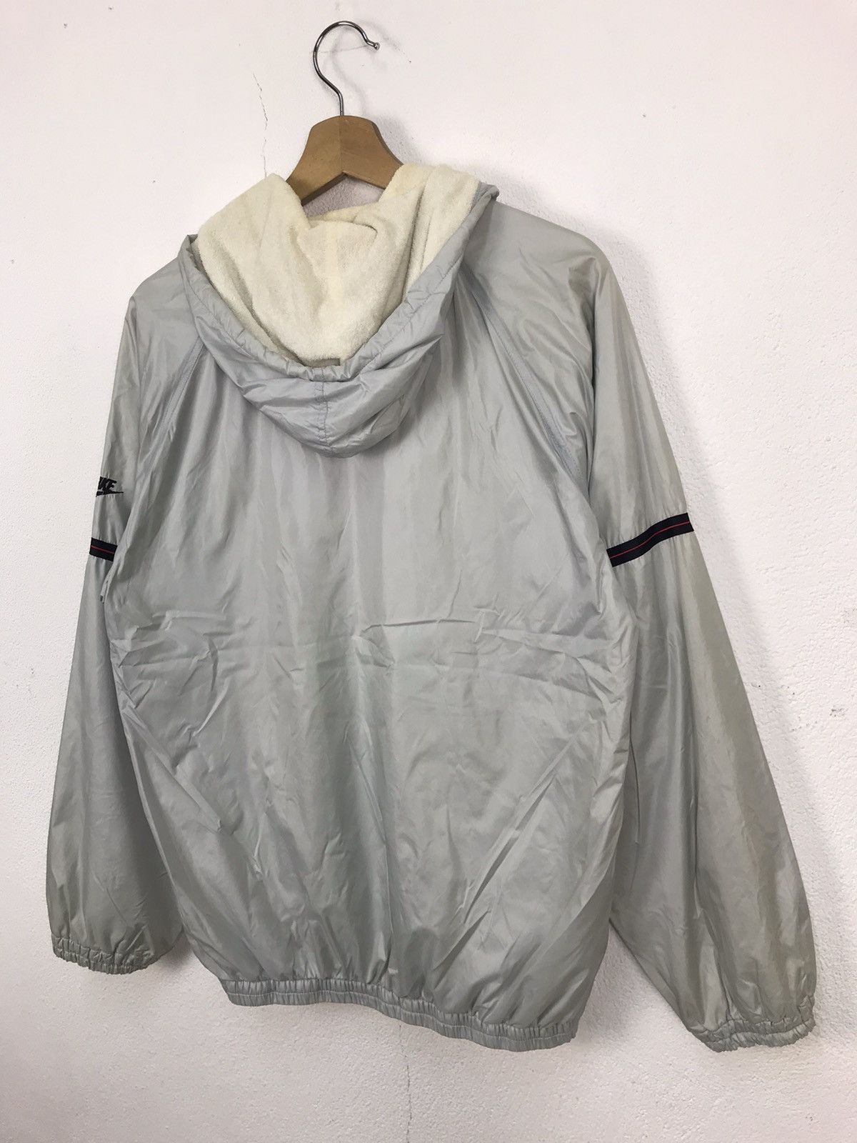 Japanese Brand × Nike × Vintage Vintage 90s NIKE Anorak Half Zipper Windbreaker Jacket Size US L / EU 52-54 / 3 - 8 Thumbnail