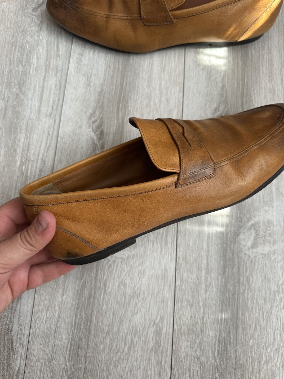 Bally BALLY LEATHER FLATS VINTAGE Size US 11 / EU 44 - 3 Thumbnail