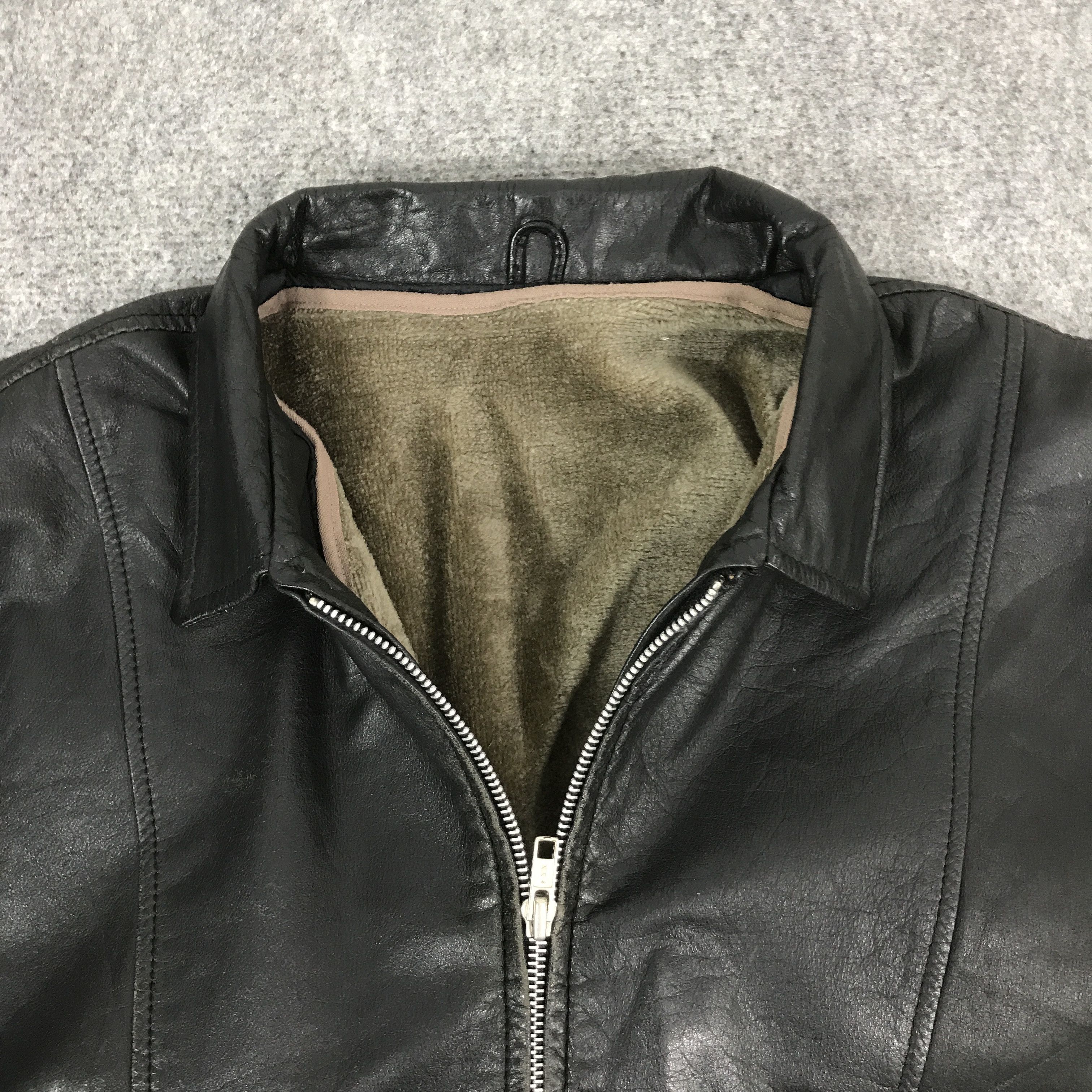 Leather JACKER'S JAPANESE BRAND LEATHER JACKET K72B10 Size US M / EU 48-50 / 2 - 7 Thumbnail