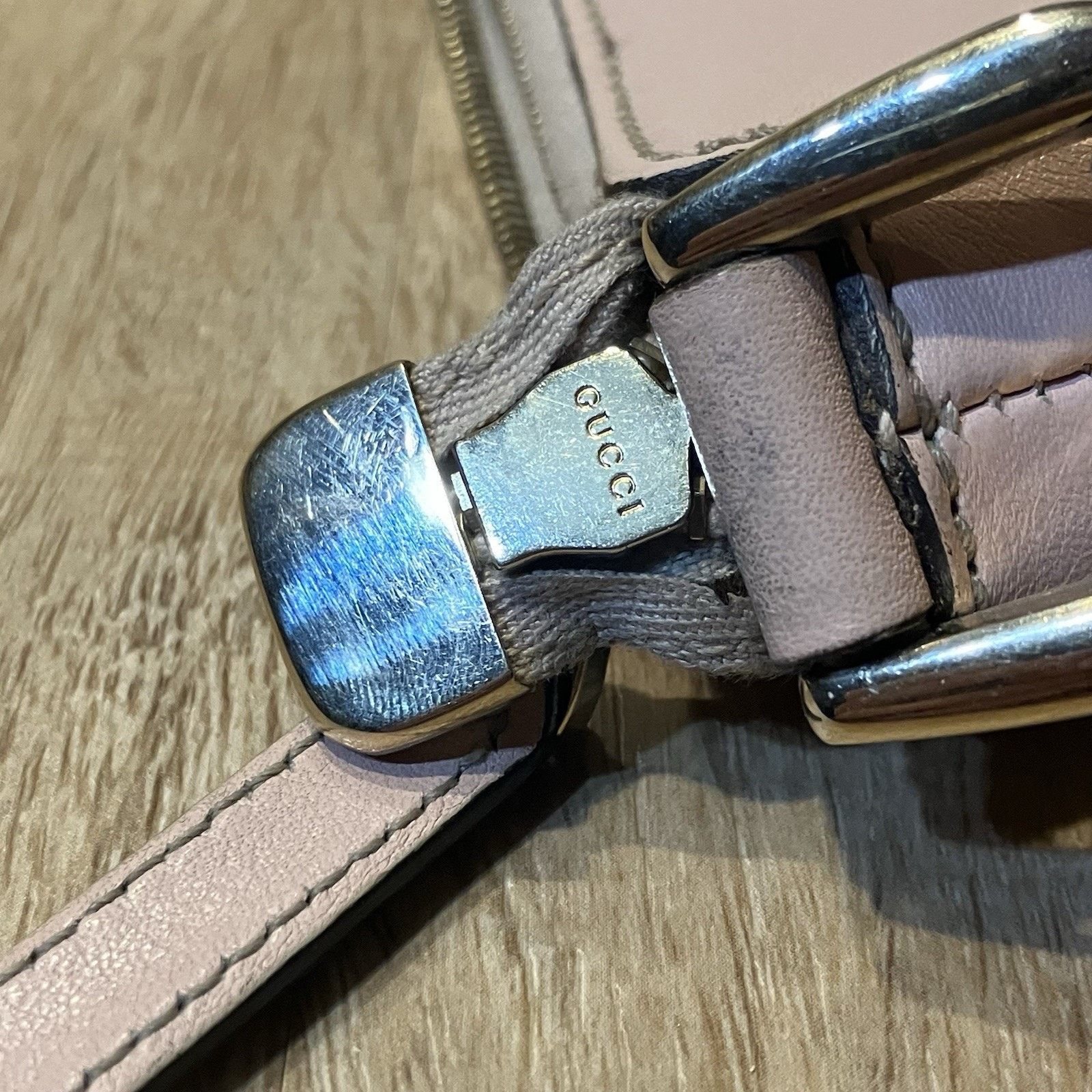 Gucci Gucci Abbey 204940 Shoulder Messenger Hand Bag Brown Pink Size ONE SIZE - 7 Thumbnail