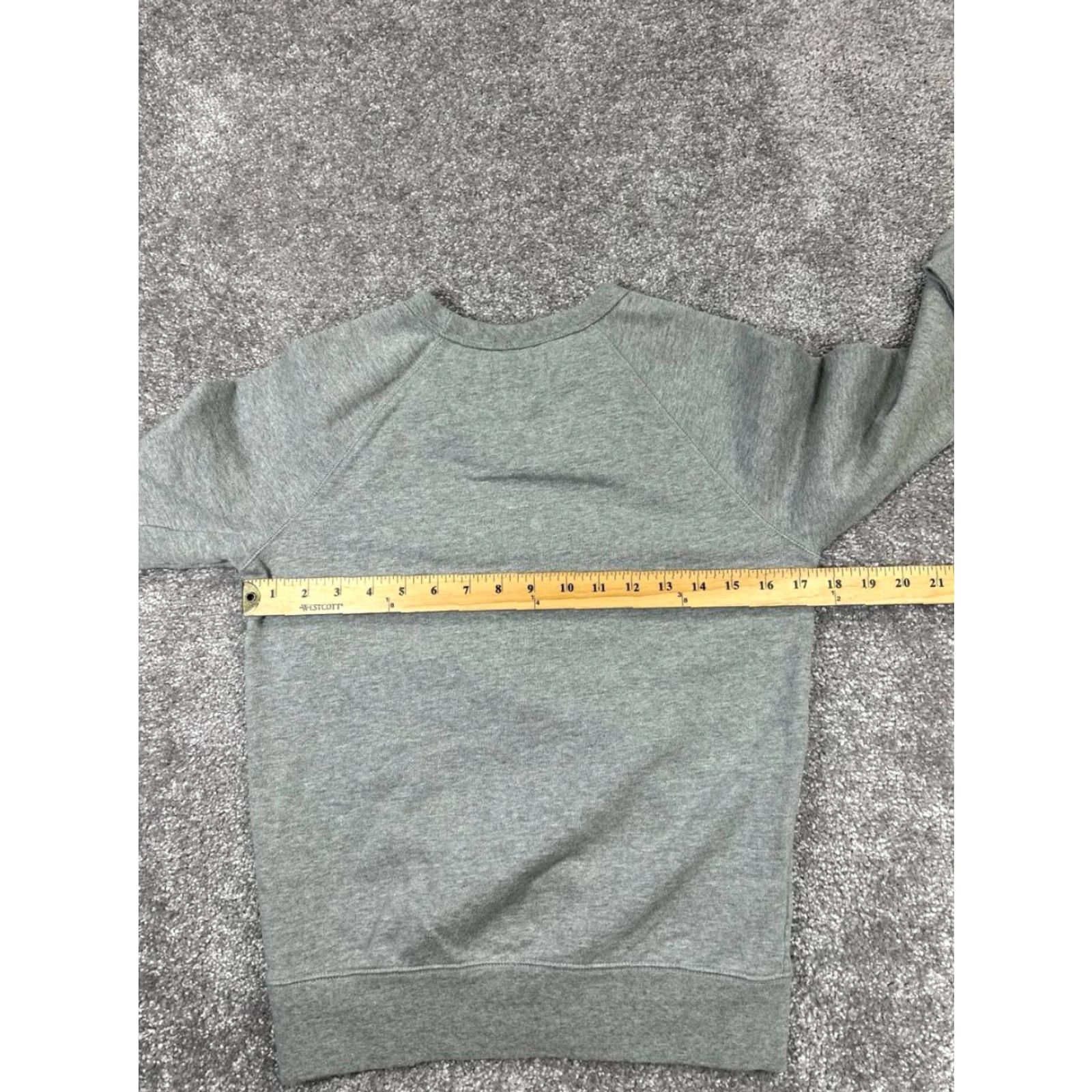 Everlane Everlane Sweatshirt Womens XS Gray Cotton Fleece Pullover Crew Neck Regular Fit Long Sleeve Activewear Winter Fall Spring Womens Size XS / US 0-2 / IT 36-38 - 5 Thumbnail