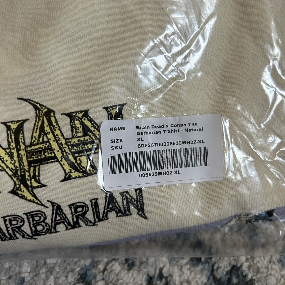 Brain Dead 1982 CONAN THE BARBARiAN TEE A WiTCH SHALL BE BORN MARVEL Size US XL / EU 56 / 4 - 4 Thumbnail