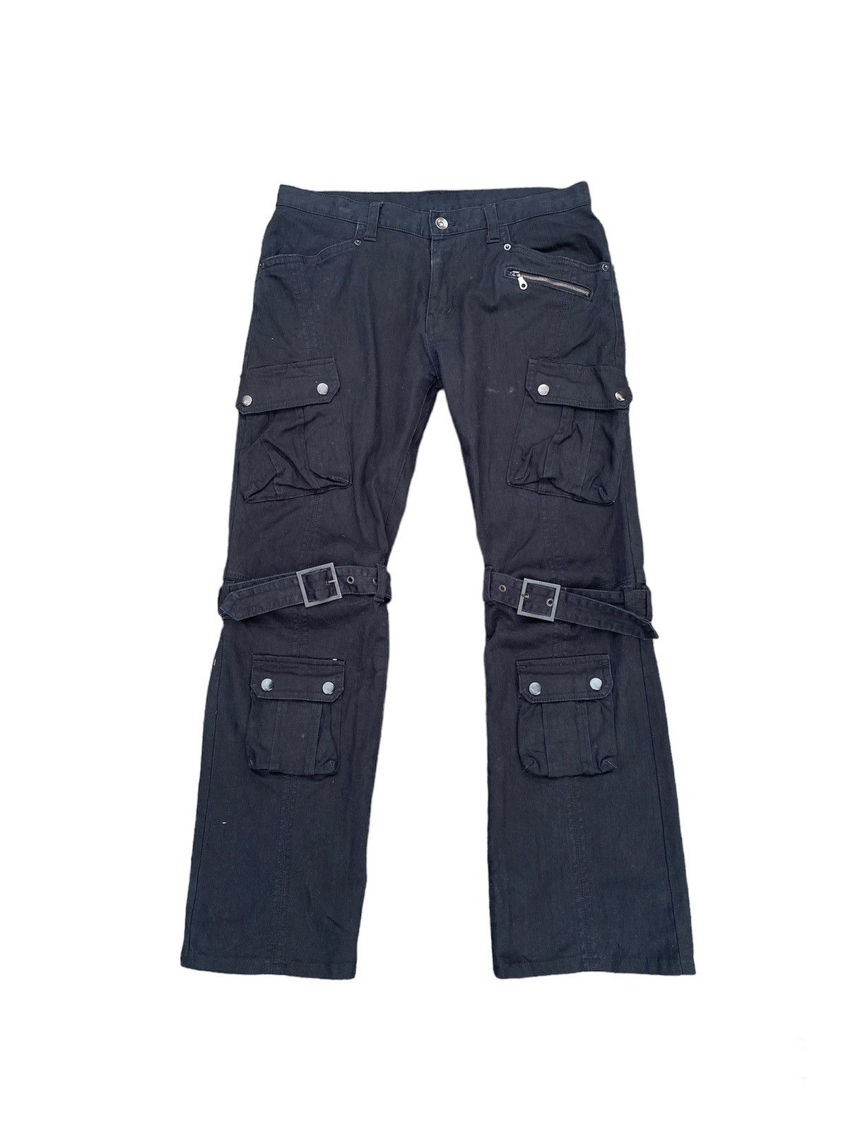パンツ semanticdesign bondage cargo flare pants Japanese Brand × Vintage × semanticdesign Semantic Design