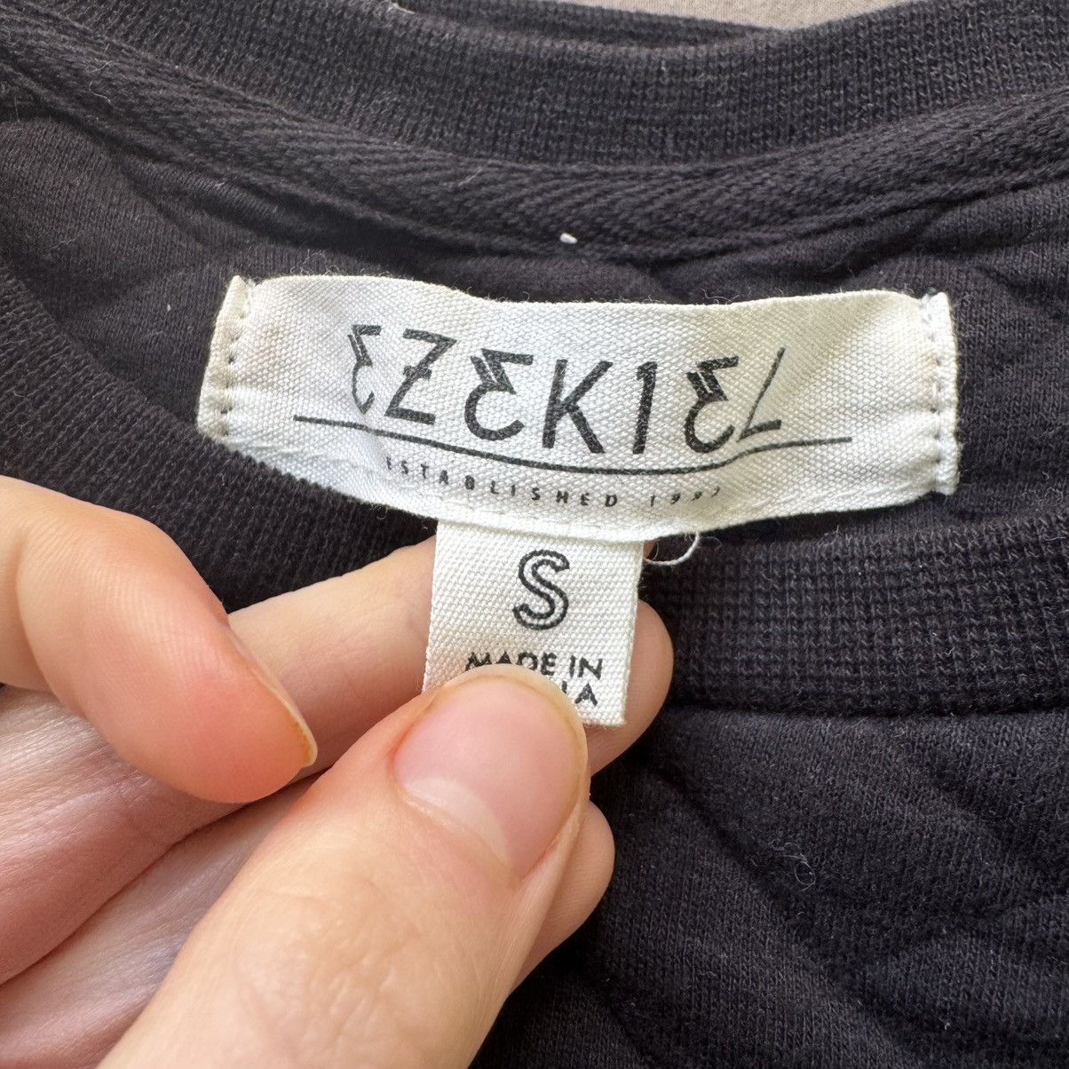 Ezekiel Ezekiel Quilted Crewneck Sweatshirt Size US S / EU 44-46 / 1 - 4 Thumbnail