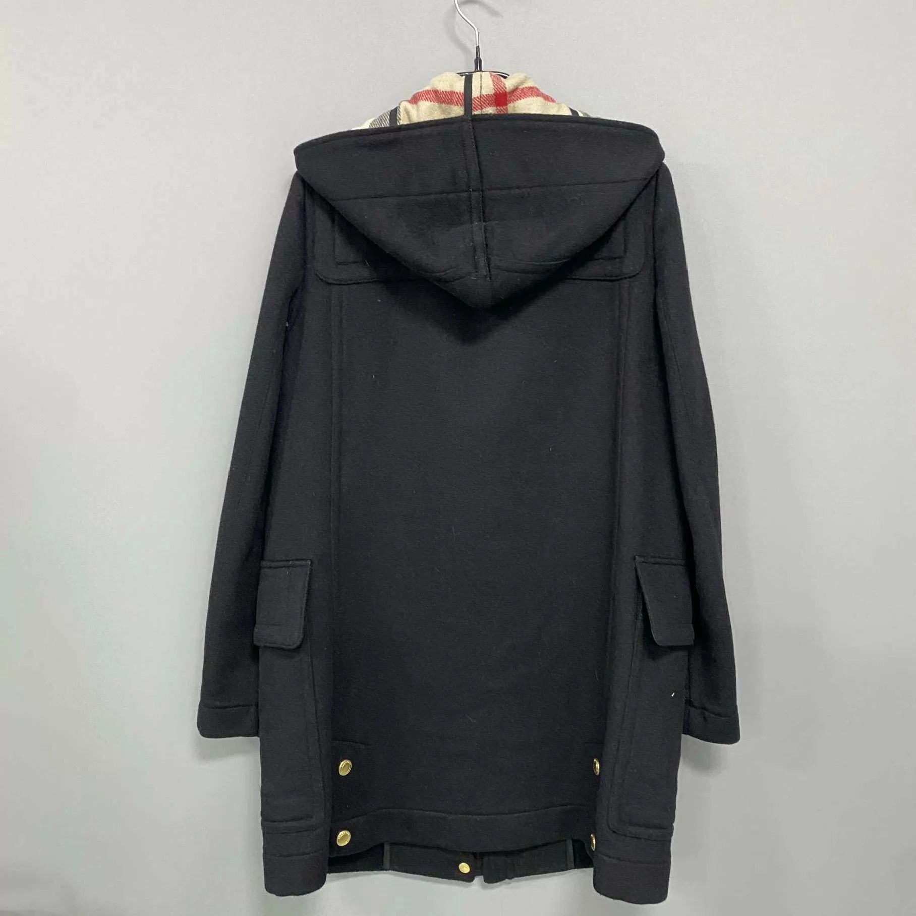 Burberry Burberry Lined Check Wool Overcoat UK6 99 New Size XS / US 0-2 / IT 36-38 - 3 Thumbnail