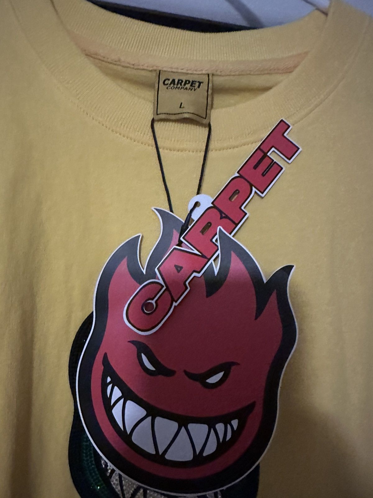 Carpet Company Carpet Company x Spitfire rhinestone t shirt in size large! Size US L / EU 52-54 / 3 - 3 Thumbnail