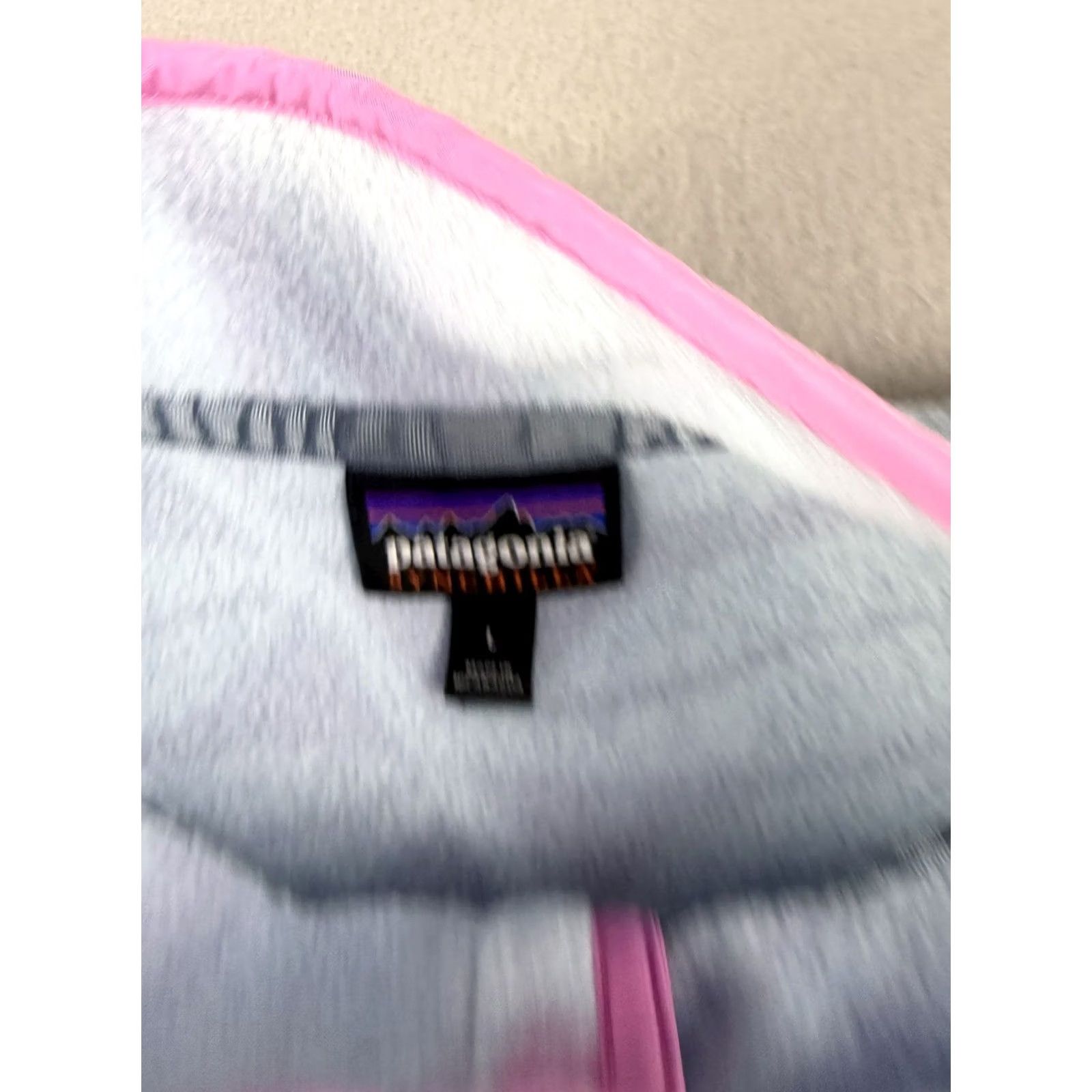 Patagonia Patagonia Synchilla Fleece T Snap Pullover Women's Large Eucalyptus Fronds Vela Blue 90s Lightweight Mock Neck Button Logo Pullover Sweater Size L / US 10 / IT 46 - 3 Thumbnail