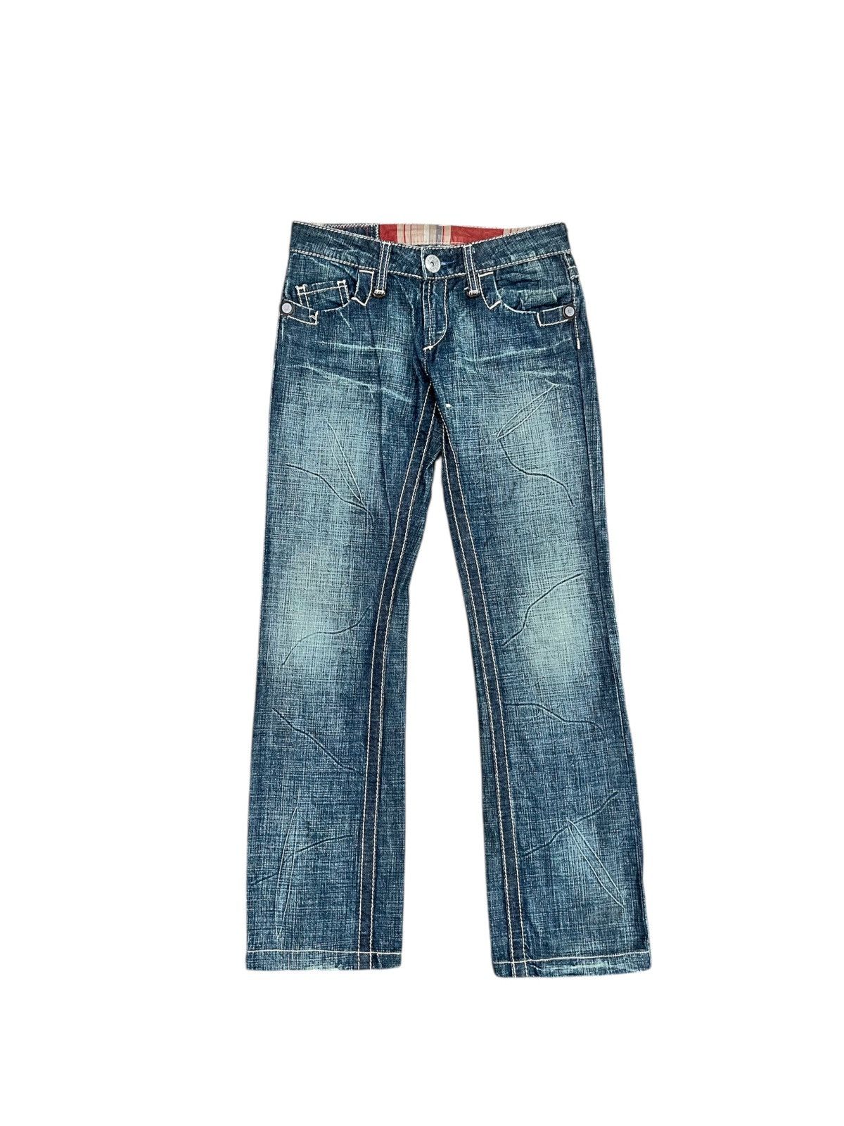 Marithe + Francois Girbaud Marithe Francois Girbaud Denim Suede Leather Cowboy Pocket Size 30" / US 8 / IT 44 - 6 Thumbnail