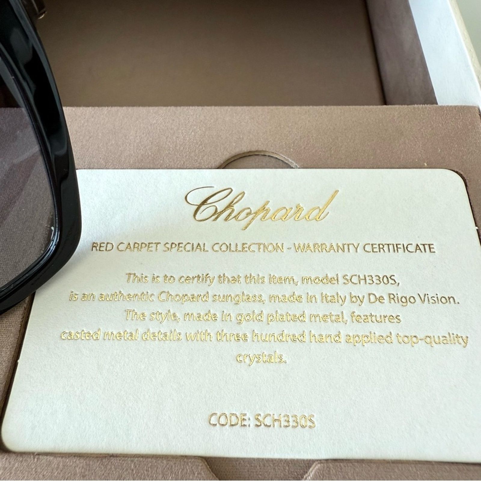 Chopard NWT!!! Chopard sunglasses special collection SCH330S 2500$ Size ONE SIZE - 11 Thumbnail
