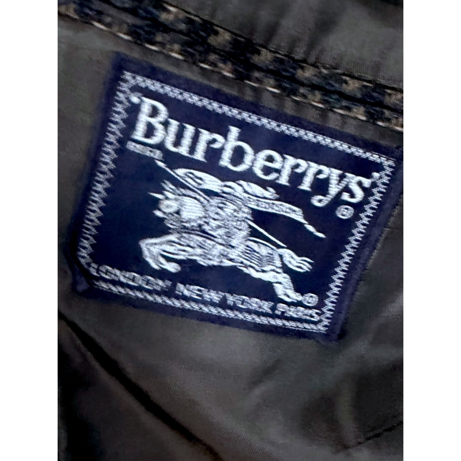 Burberry Vintage Men's Burberrys London 100% Tweed Wool Blazer 42R Size 42R - 4 Thumbnail