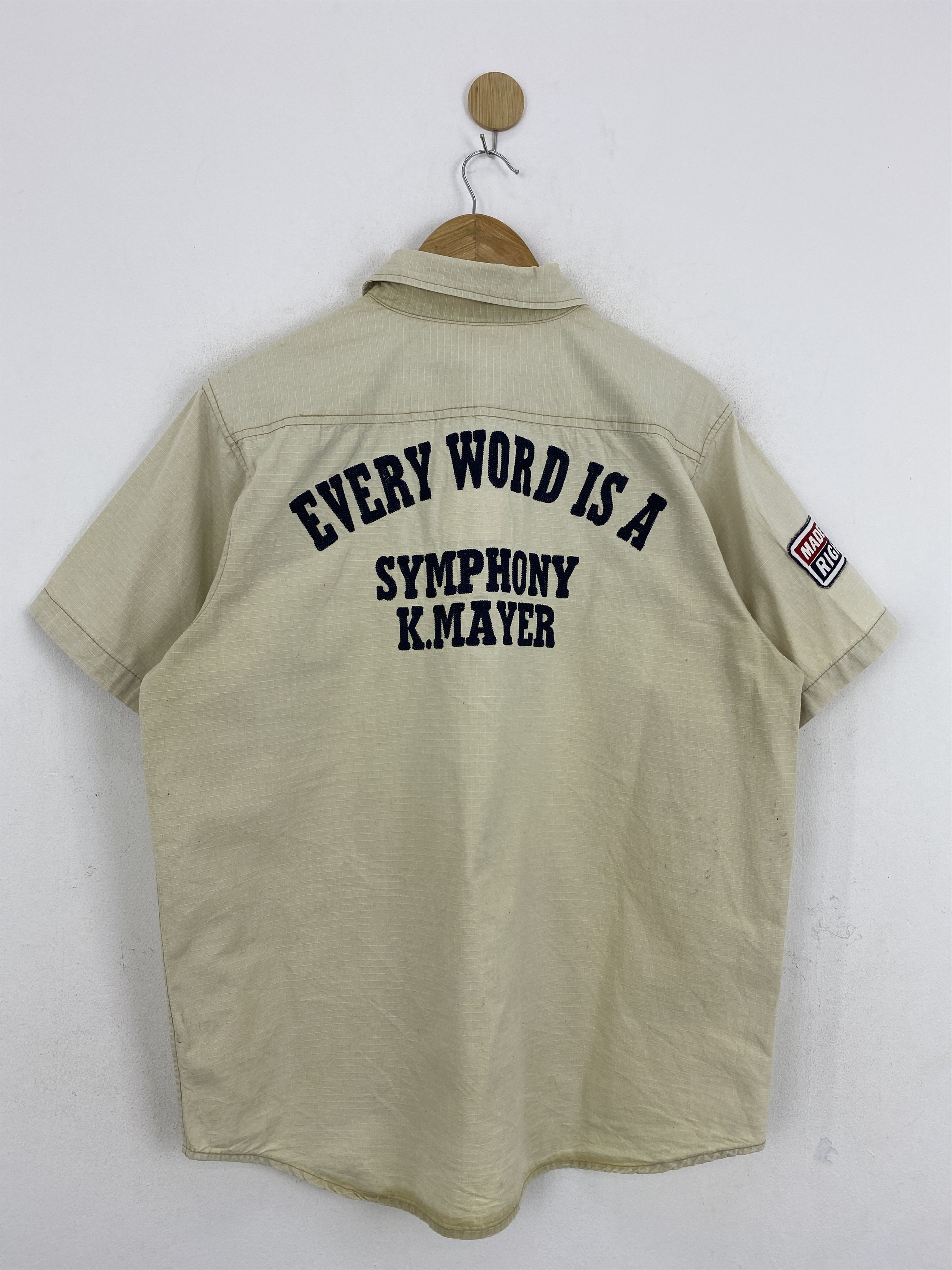 Vintage Vintage Japanese Brand Symphony Kriff Mayer Shirt J1908 Size US L / EU 52-54 / 3 - 3 Thumbnail