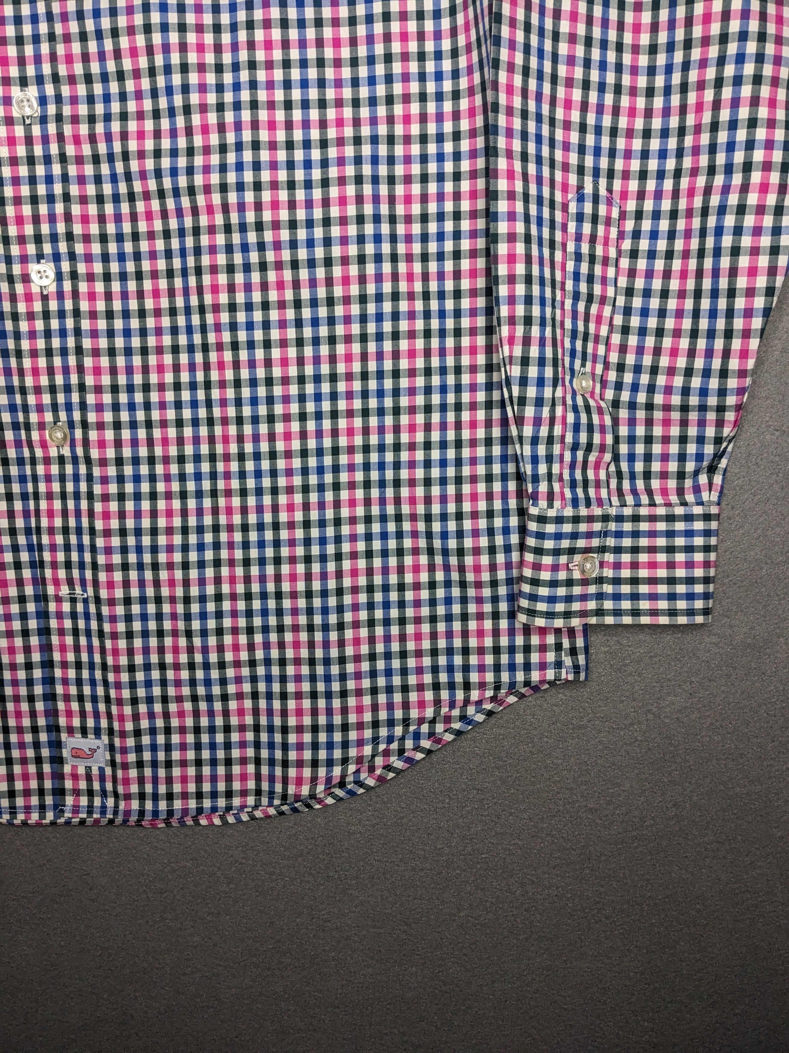 Vineyard Vines Vineyard Vines Murray Shirt Medium Check Plaid Long Sleeve Size US M / EU 48-50 / 2 - 2 Thumbnail