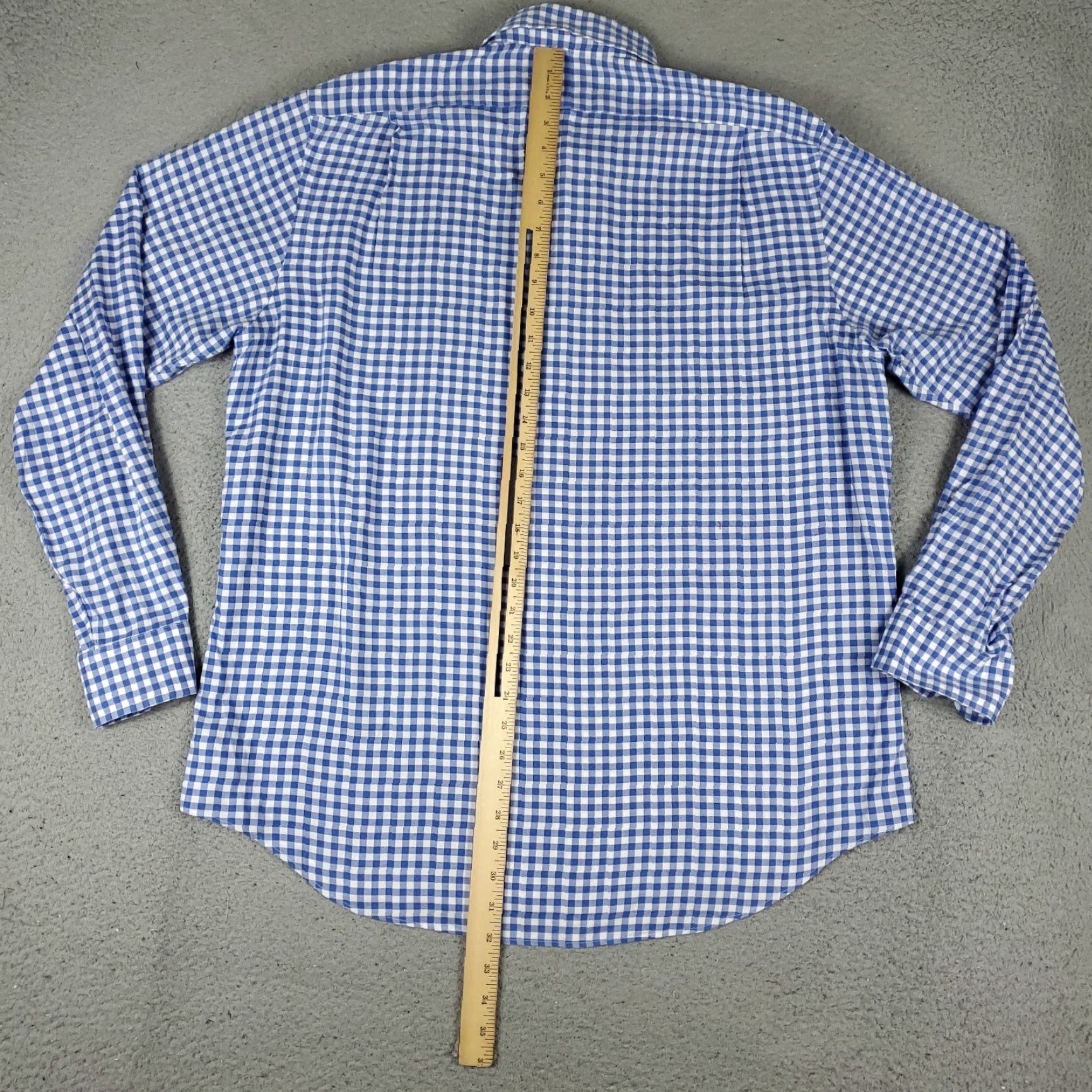 Ralph Lauren Ralph Lauren Shirt Mens Large Blue Check Casual Button Up Long Sleeve Size US L / EU 52-54 / 3 - 3 Thumbnail