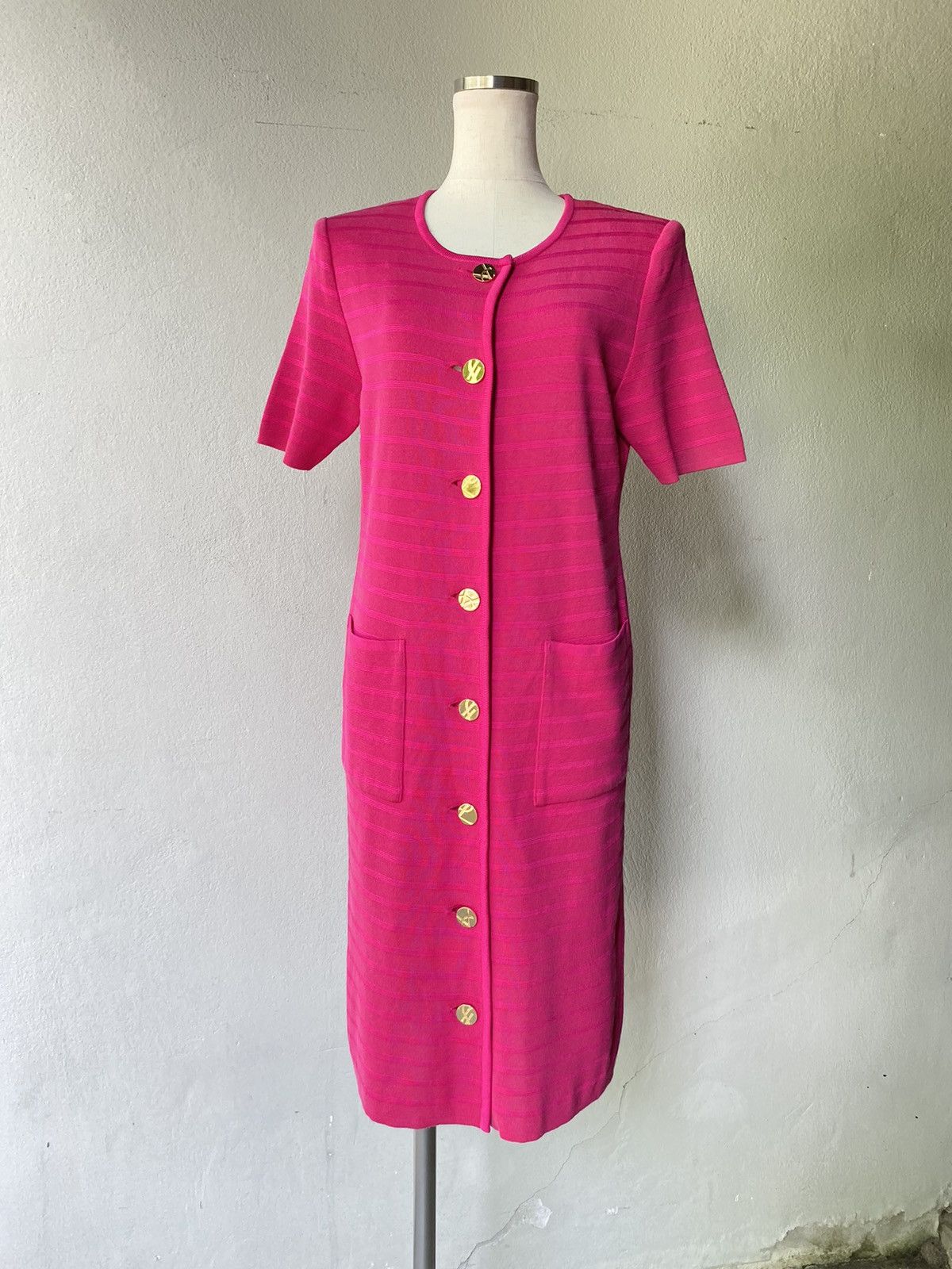 Yves Saint Laurent Yves Saint Laurent Pink dress Size ONE SIZE - 6 Thumbnail