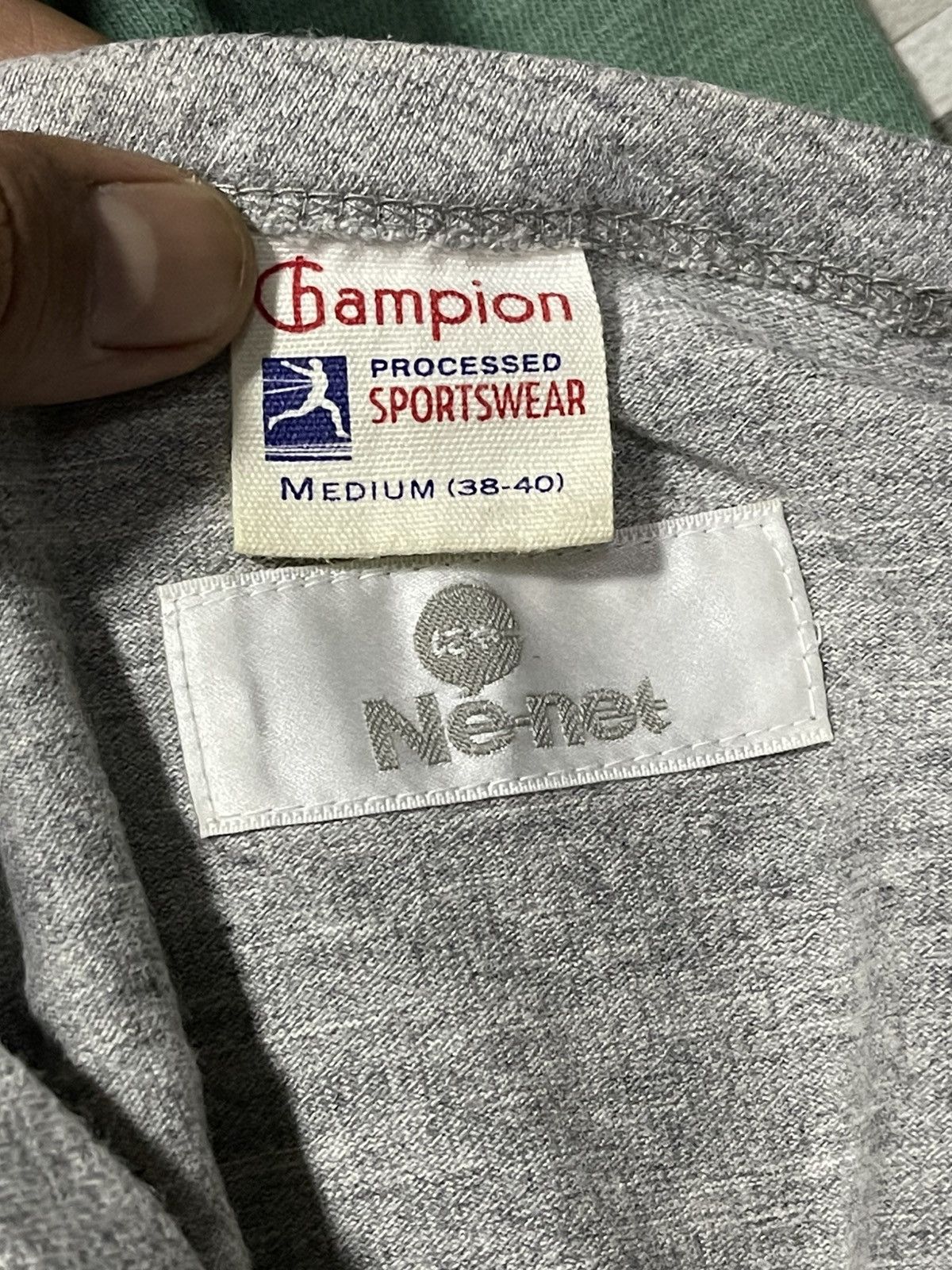Champion × Issey Miyake × Ne-Net Champion X Ne-Net By Issey Miyake Tshirt Size US M / EU 48-50 / 2 - 3 Thumbnail