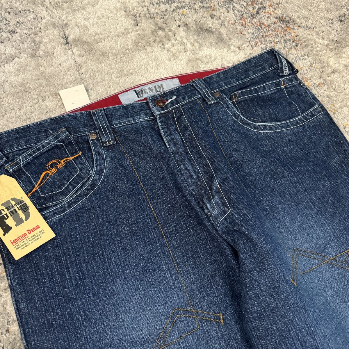 JNCO × Vintage Crazy Vintage y2k Ignition baggy wide leg omega jeans Size US 38 / EU 54 - 7 Thumbnail