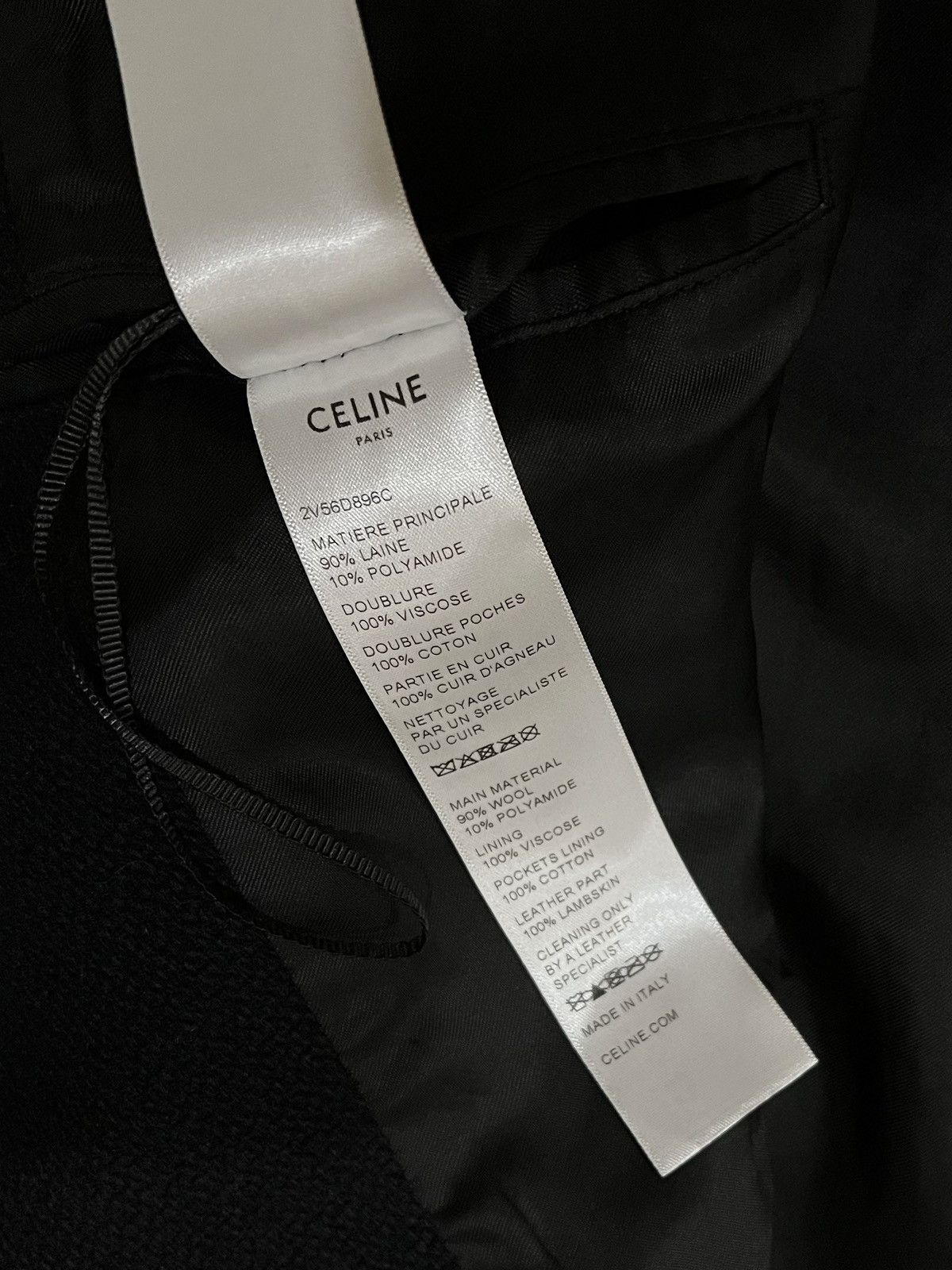 Celine Celine "C" teddy jacket Size US L / EU 52-54 / 3 - 14 Thumbnail
