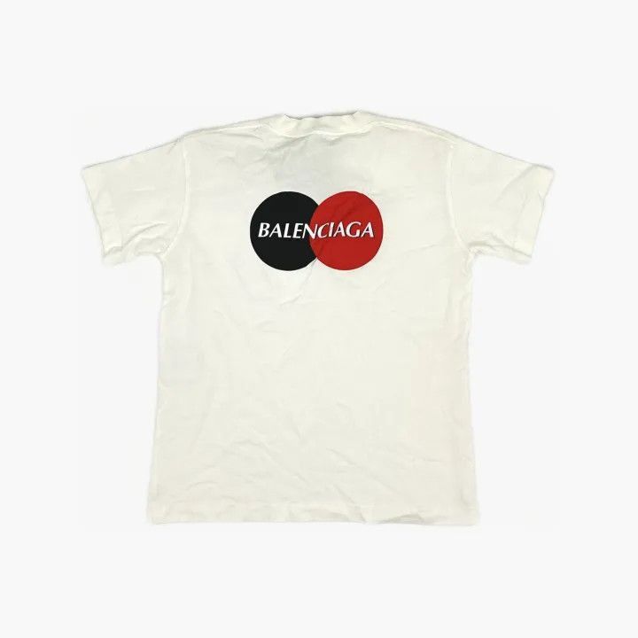 Balenciaga Balenciaga Logo Print Casual Short Sleeve Top 0079-2507 Size M / US 6-8 / IT 42-44 - 2 Thumbnail
