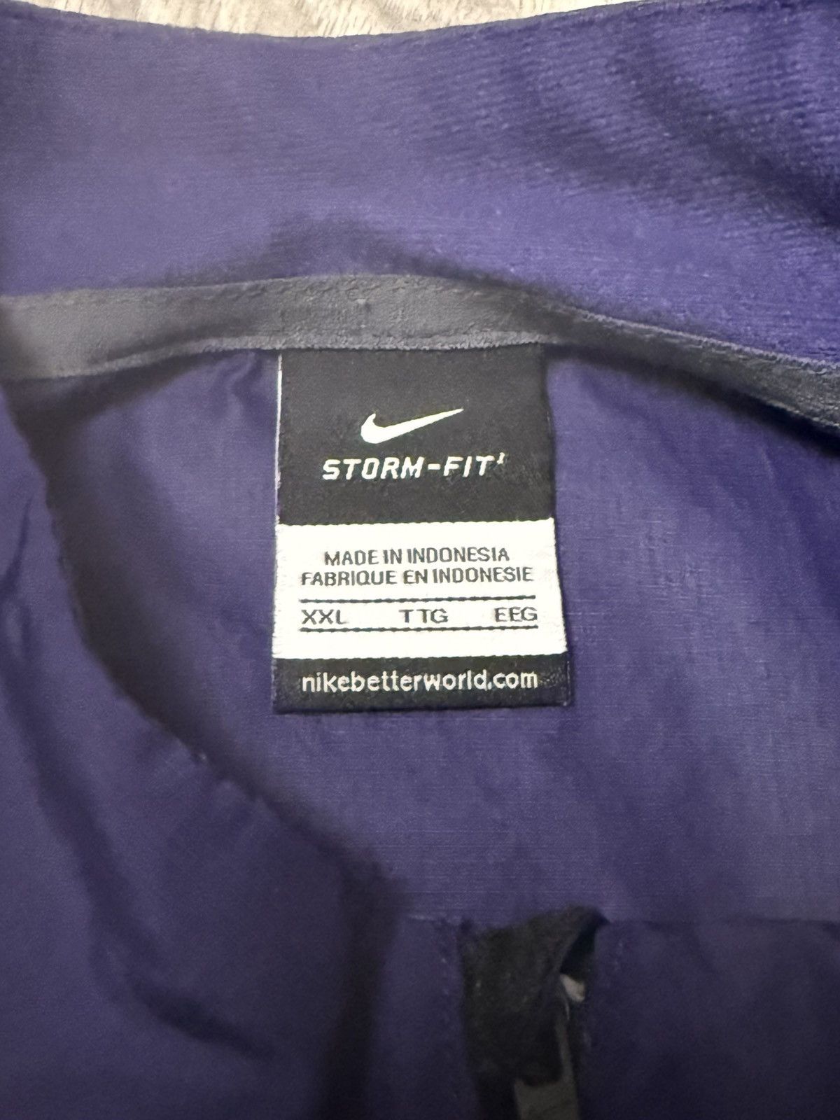 Nike Nike TCU Horned Frogs Storm-Fit 3/4 Zip Long Sleeve Pullover Size US XXL / EU 58 / 5 - 4 Thumbnail