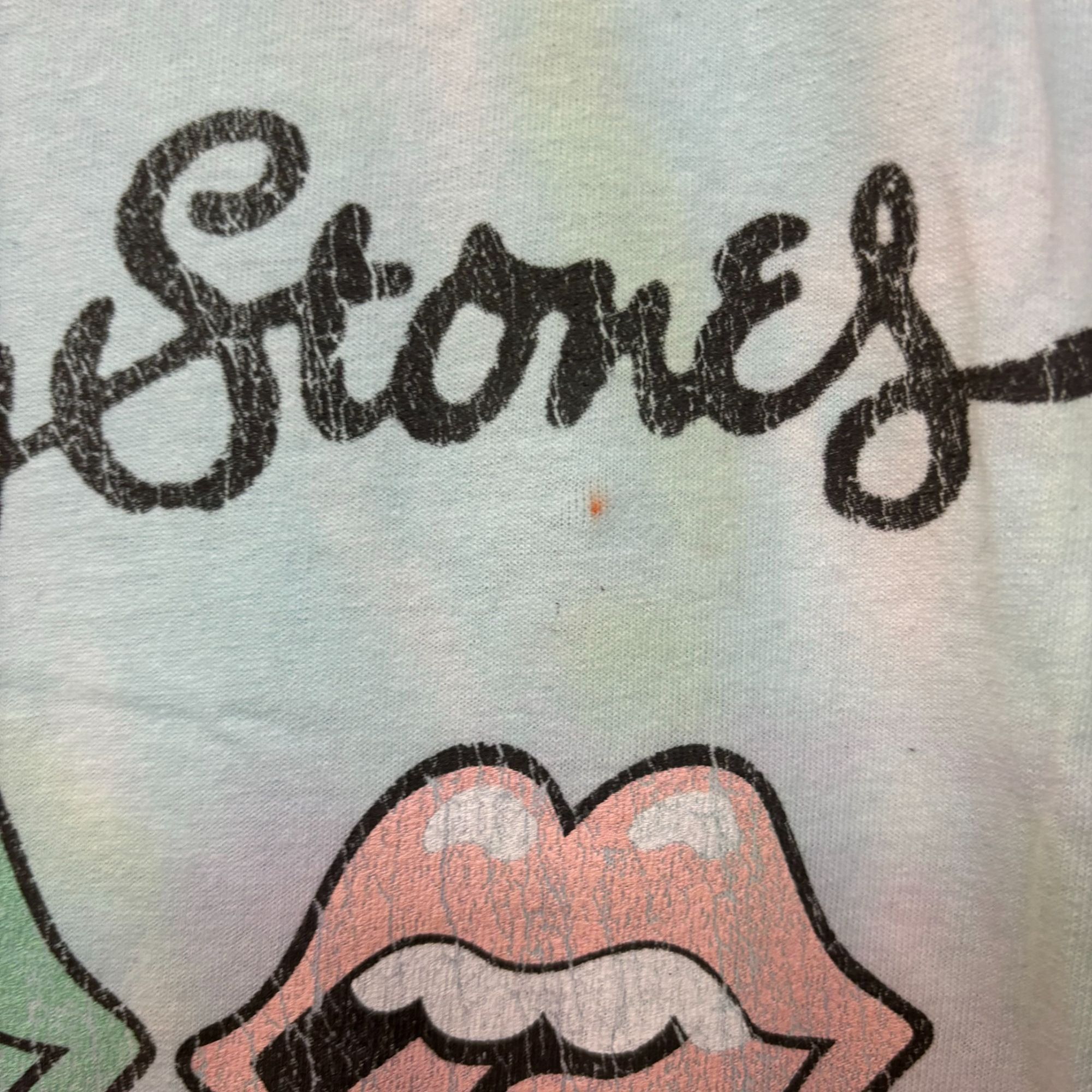 The Rolling Stones The Rolling Stones Hot Lips Pop Art Rock Pastel Tie Dye XL Size US XL / EU 56 / 4 - 5 Thumbnail