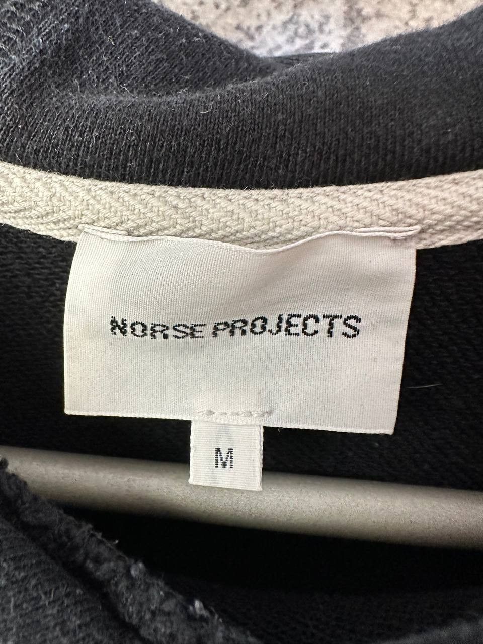 Norse Projects Norse Projects Vagn Classic Faded Hoodie Cotton Black LS Size US M / EU 48-50 / 2 - 13 Thumbnail