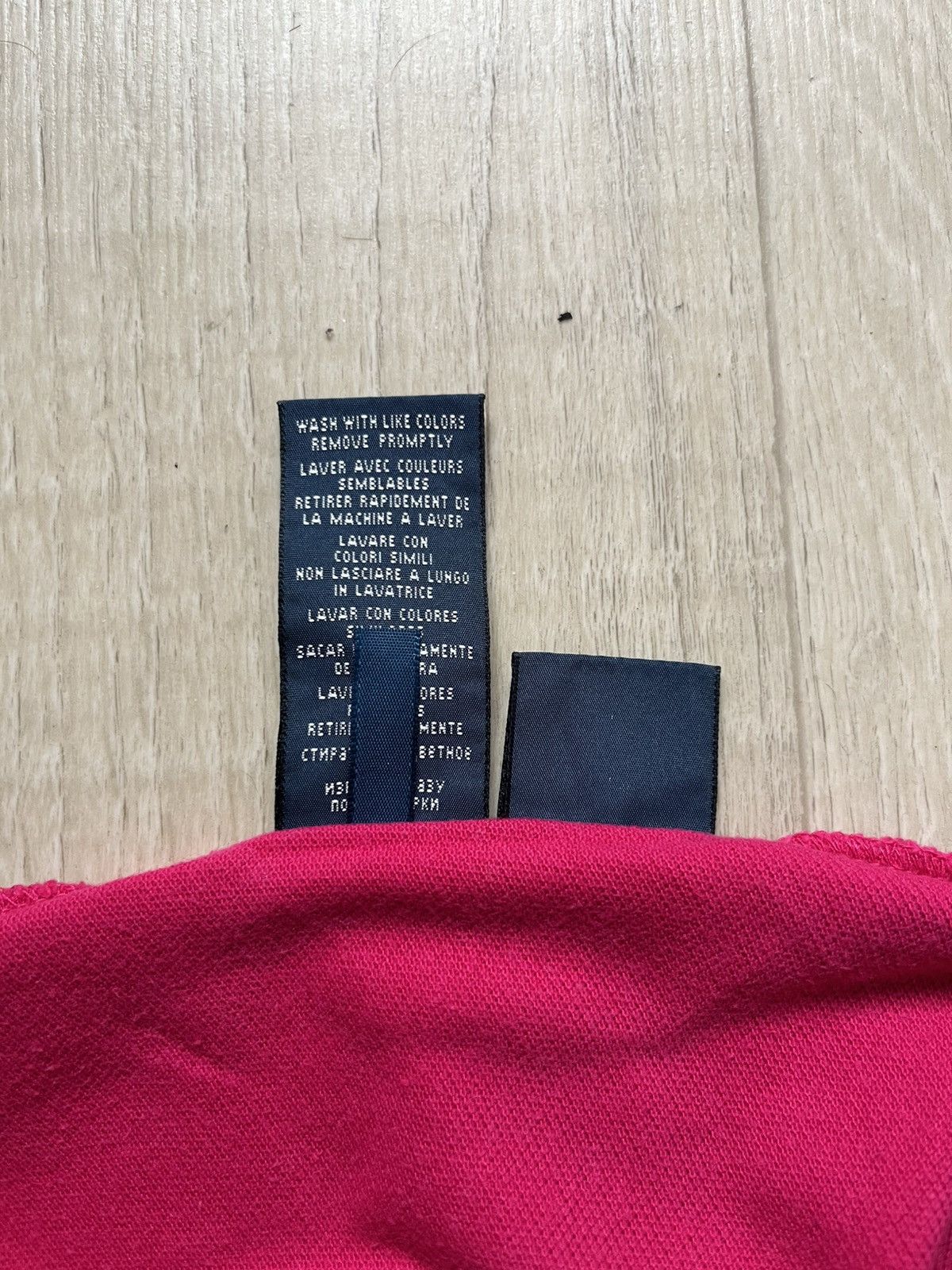 Polo Ralph Lauren × Vintage Polo Ralph Lauren Skinny Polo Shirt Women's Pink Size XL Size XL / US 12-14 / IT 48-50 - 10 Thumbnail