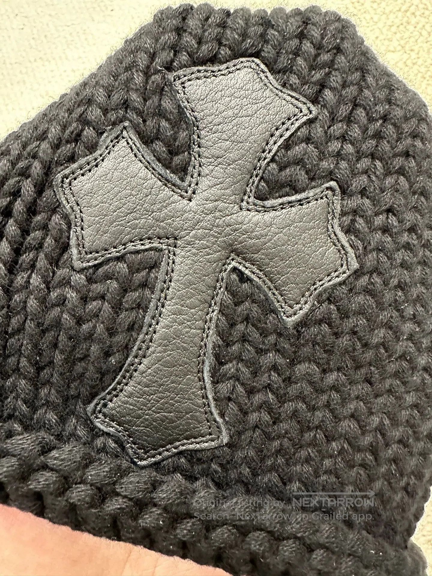 Chrome Hearts chrome hearts knit cap with cross design. Size ONE SIZE - 2 Thumbnail