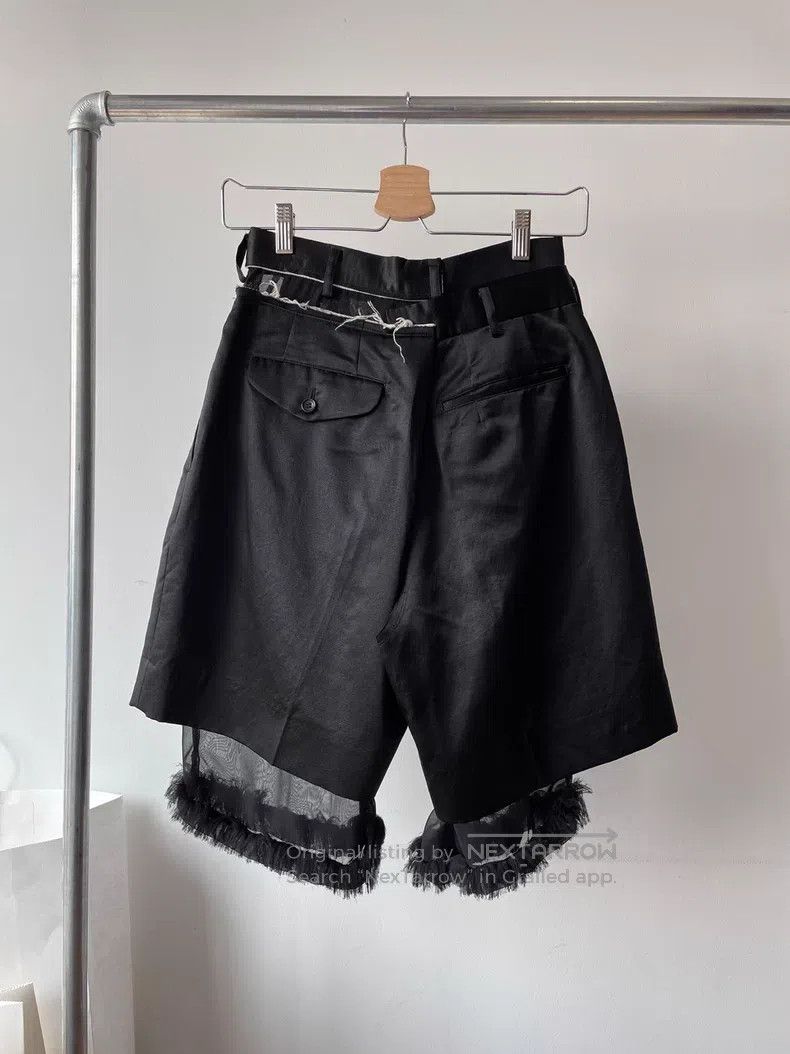 Comme des Garcons Comme Des Garcons size XS Two-layer deconstructed shorts Size 25" / US 0 / IT 36 - 2 Thumbnail