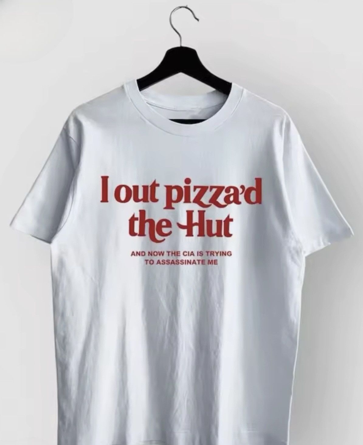 Vintage Pizza Twitter Meme Cotton T-shirt Size US M / EU 48-50 / 2 - 4 Thumbnail