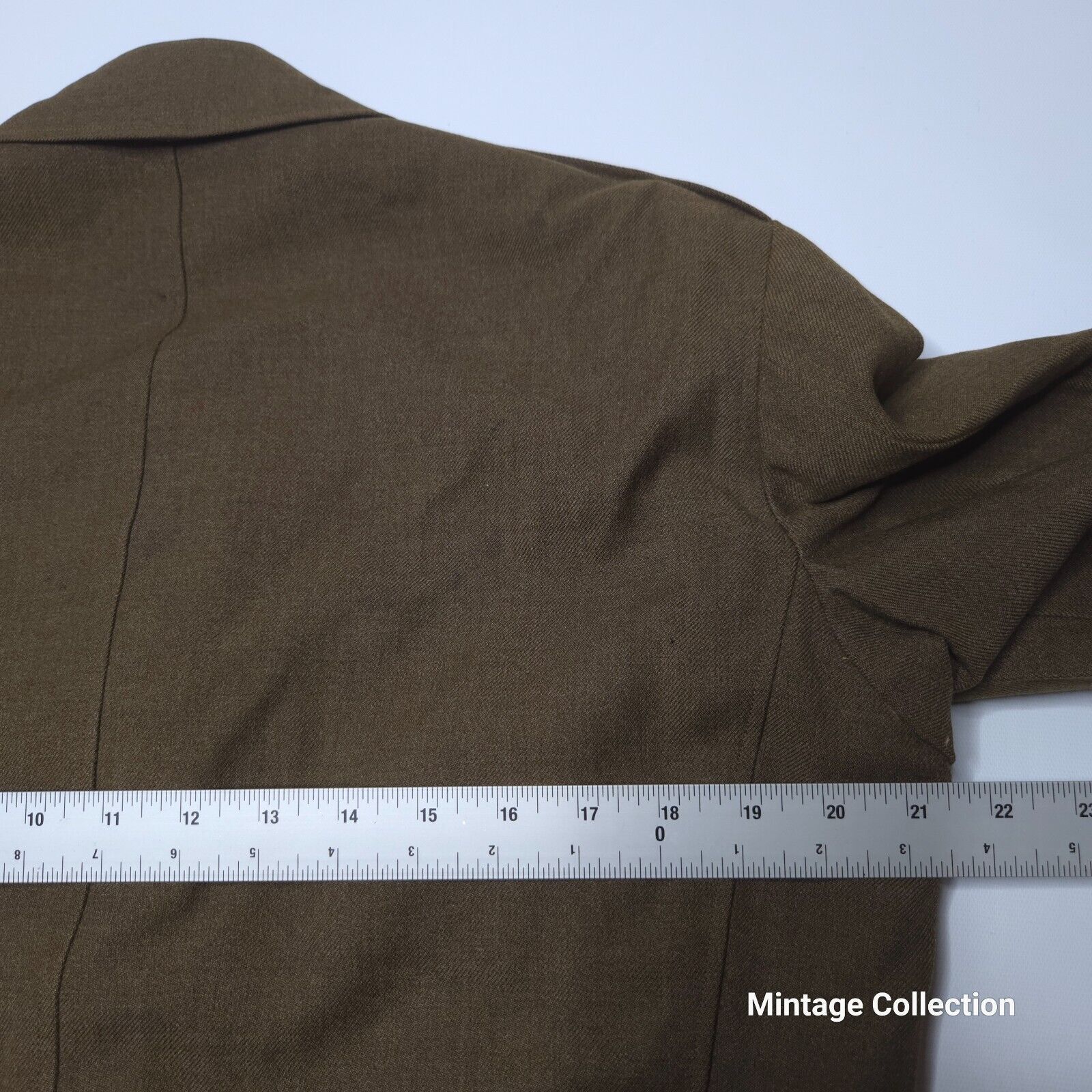 Other VINTAGE 6TH ARMY OFFICER'S WOOL JACKET MASTER SERGEANT Size US XS / EU 42 / 0 - 12 Thumbnail