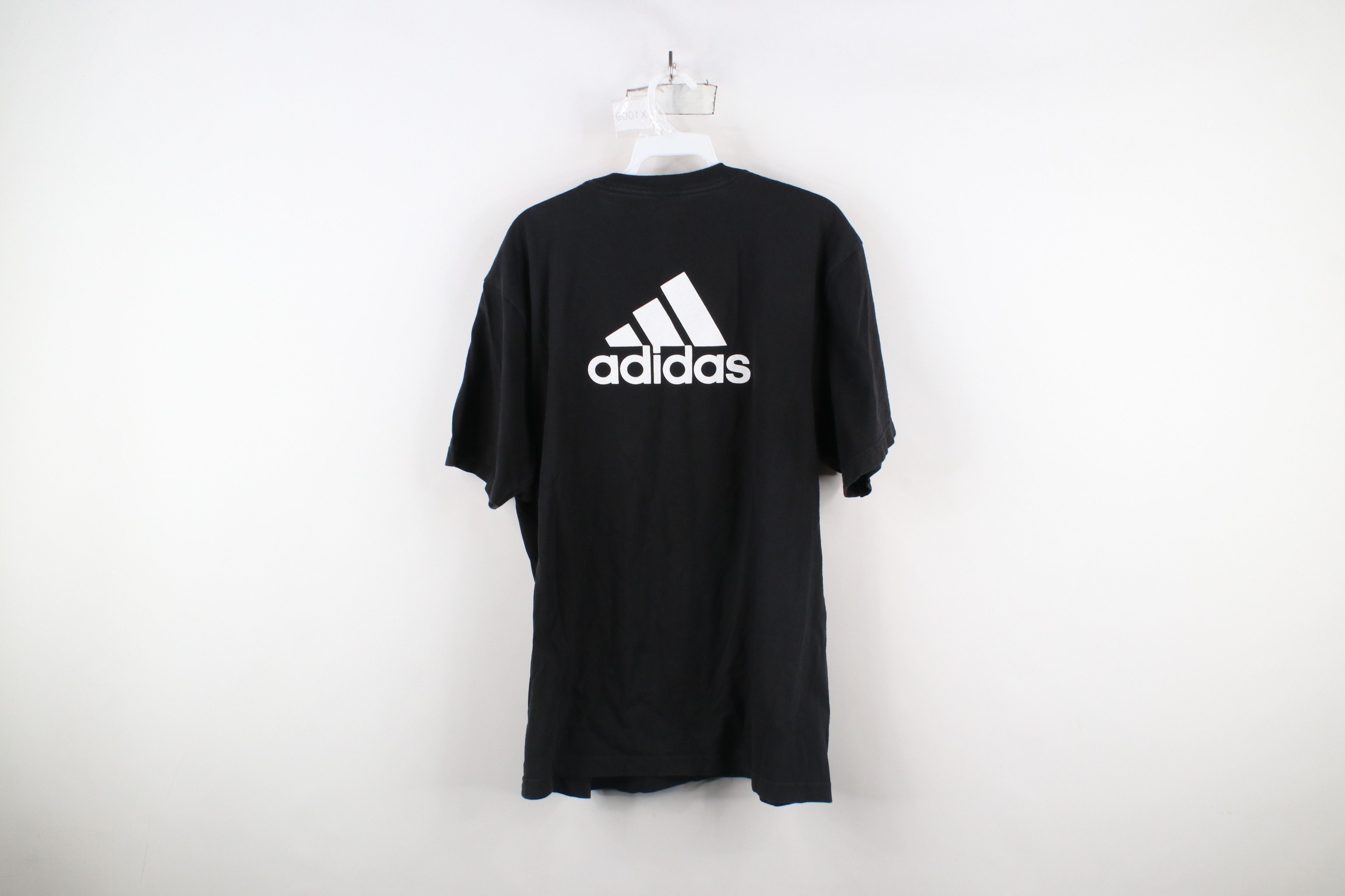 Adidas × Vintage Vintage Adidas Madonna University Volleyball T-Shirt Black Size US L / EU 52-54 / 3 - 9 Thumbnail
