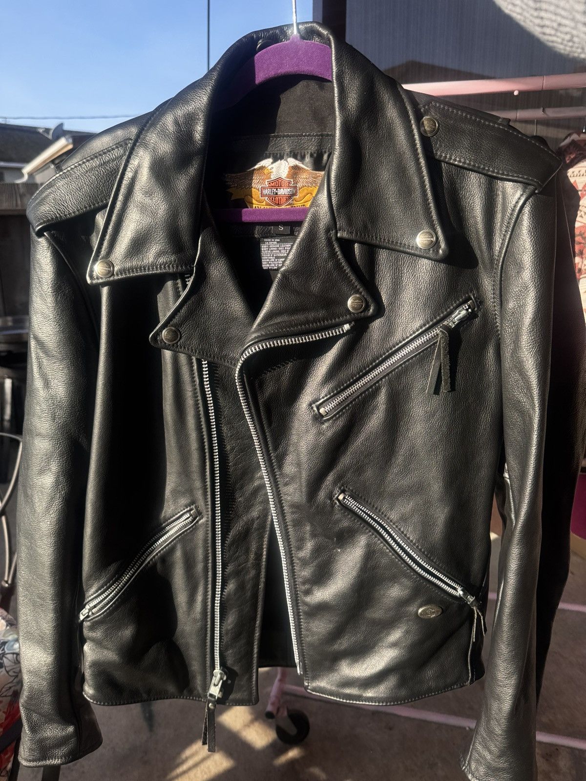 Harley Davidson Harley Davidson Leather Jacket Size Small Size US S / EU 44-46 / 1 - 5 Thumbnail