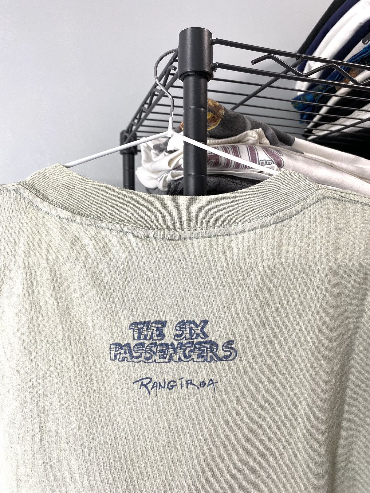 Vintage Vintage 1990’s The Six Passengers Surf Style T Shirt Stussy Size US XL / EU 56 / 4 - 2 Thumbnail