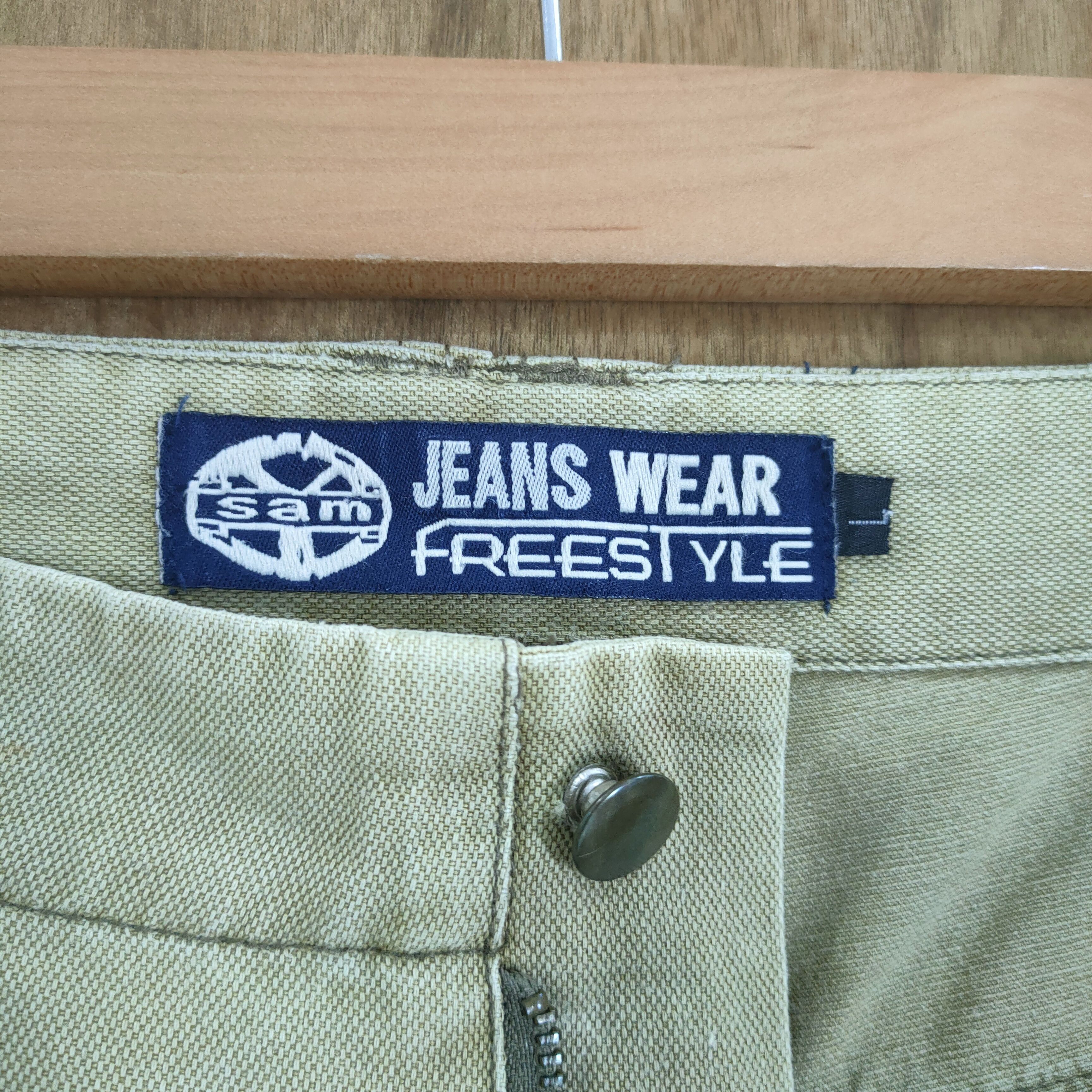 Japanese Brand SAMJEAN MULTIPOCKET CARGO PANTS Size US 34 / EU 50 - 8 Thumbnail