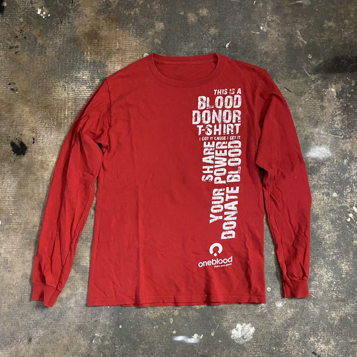 Other OneBlood donor tee Vintage Size S Size US S / EU 44-46 / 1 - 1 Thumbnail