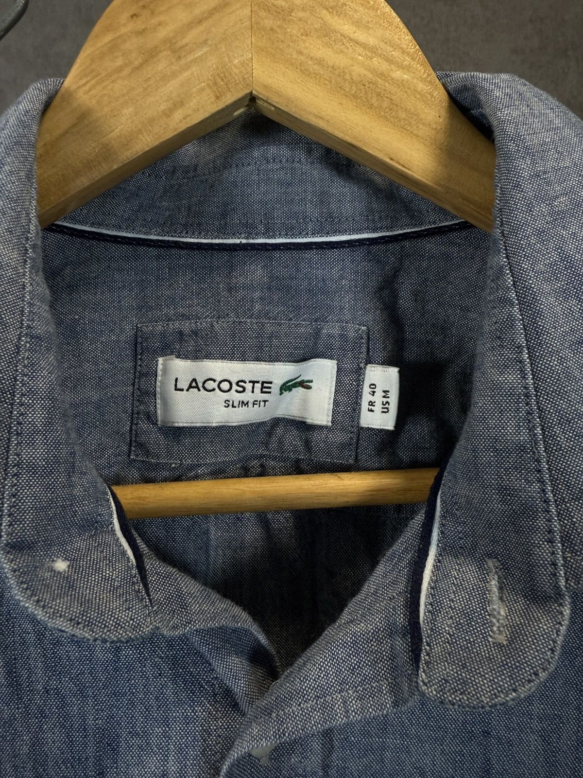 Lacoste Lacoste designer logo pocket shirt Size US M / EU 48-50 / 2 - 4 Thumbnail
