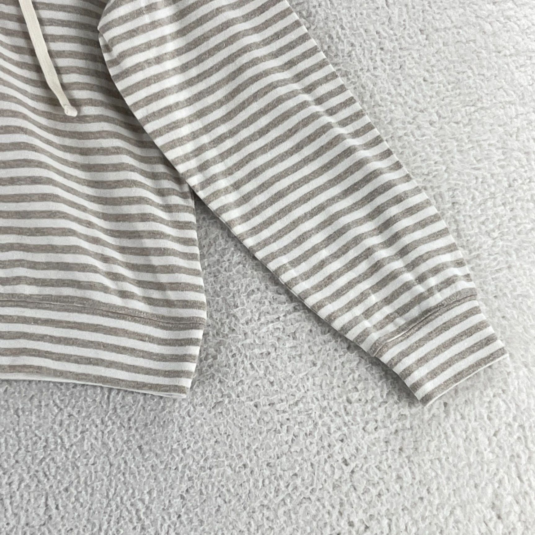 Vintage Derek Lam 10 Crosby Hoodie Sweater Womens Small Beige Georgie Tie Pullover Size S / US 4 / IT 40 - 4 Thumbnail