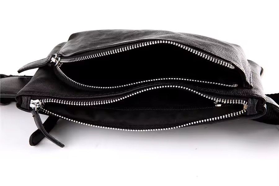 Japanese Brand × Leather Leather Chest Bag Size ONE SIZE - 5 Thumbnail