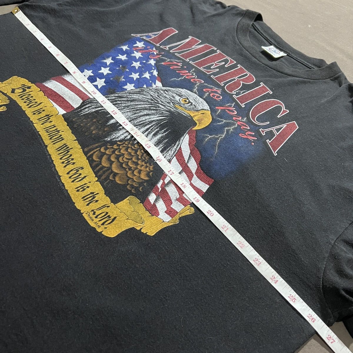 Vintage Vtg 90s America It's Time BibleGod Jesus 2XL Living Epistles Size US XXL / EU 58 / 5 - 8 Thumbnail