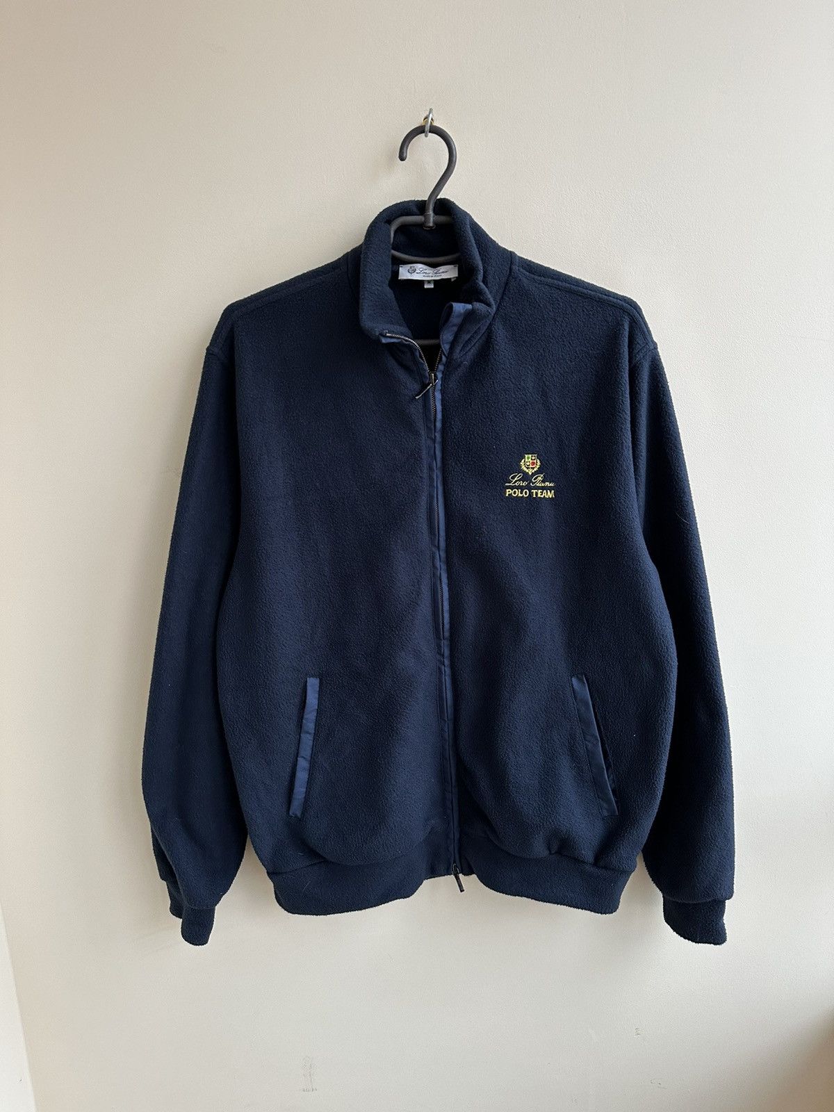 Loro Piana × Vintage Loro Piana Jacket Fleece Polo team