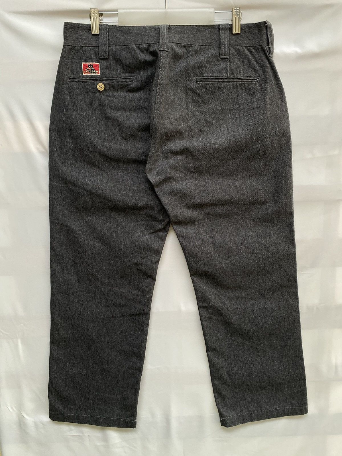 CAT'S PAW Vintage Cat's Paw Sugar Cane Workwear Pants Size US 34 / EU 50 - 2 Thumbnail